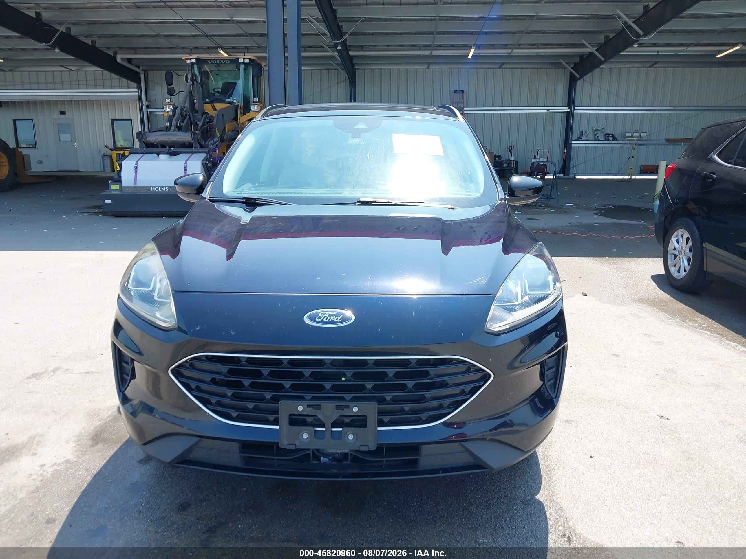 2021 Ford Escape Se Hybrid Black vin: 1FMCU9BZ4MUA95125