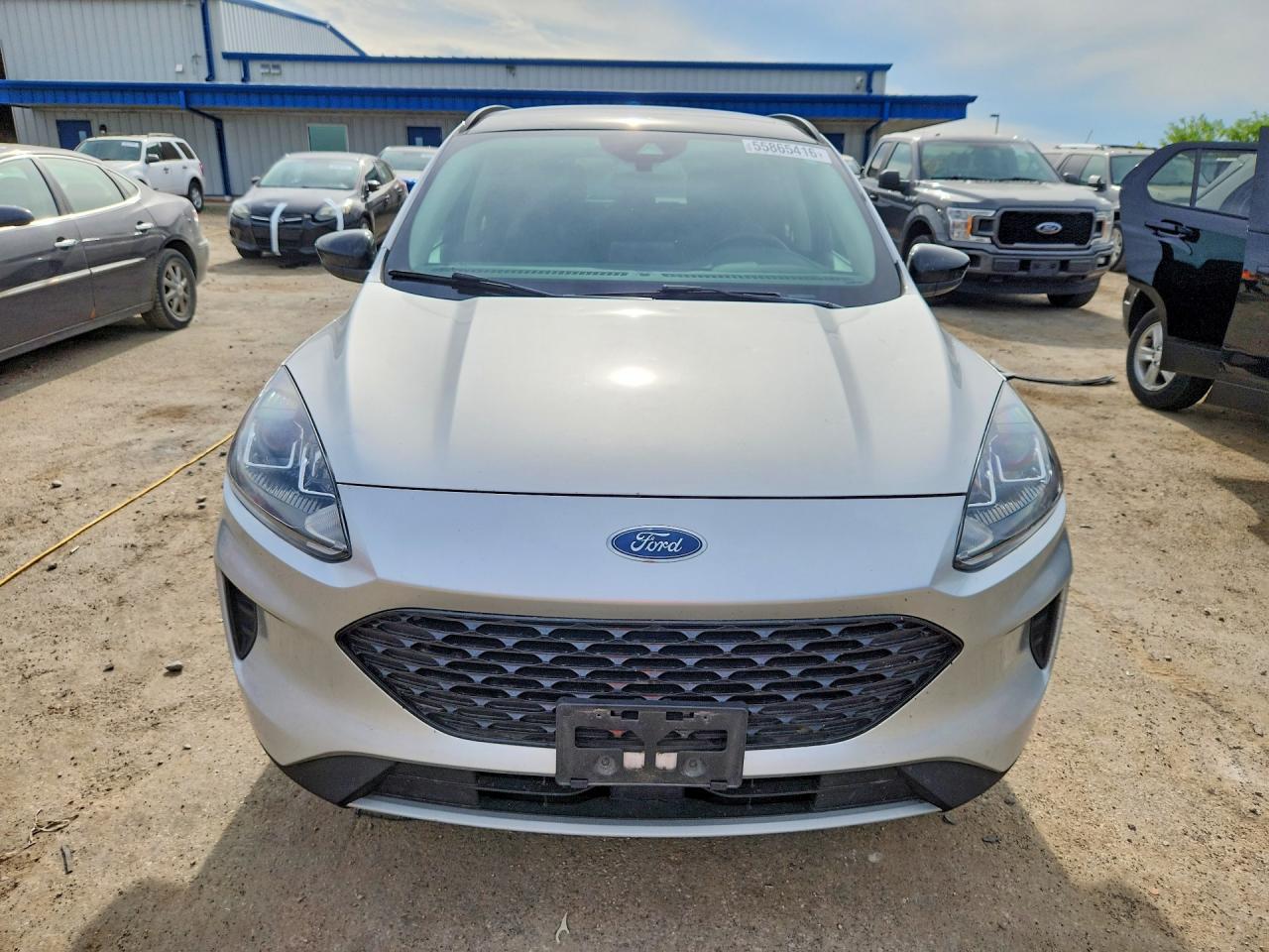 2020 Ford Escape Se Sport Silver vin: 1FMCU9BZ8LUB47550