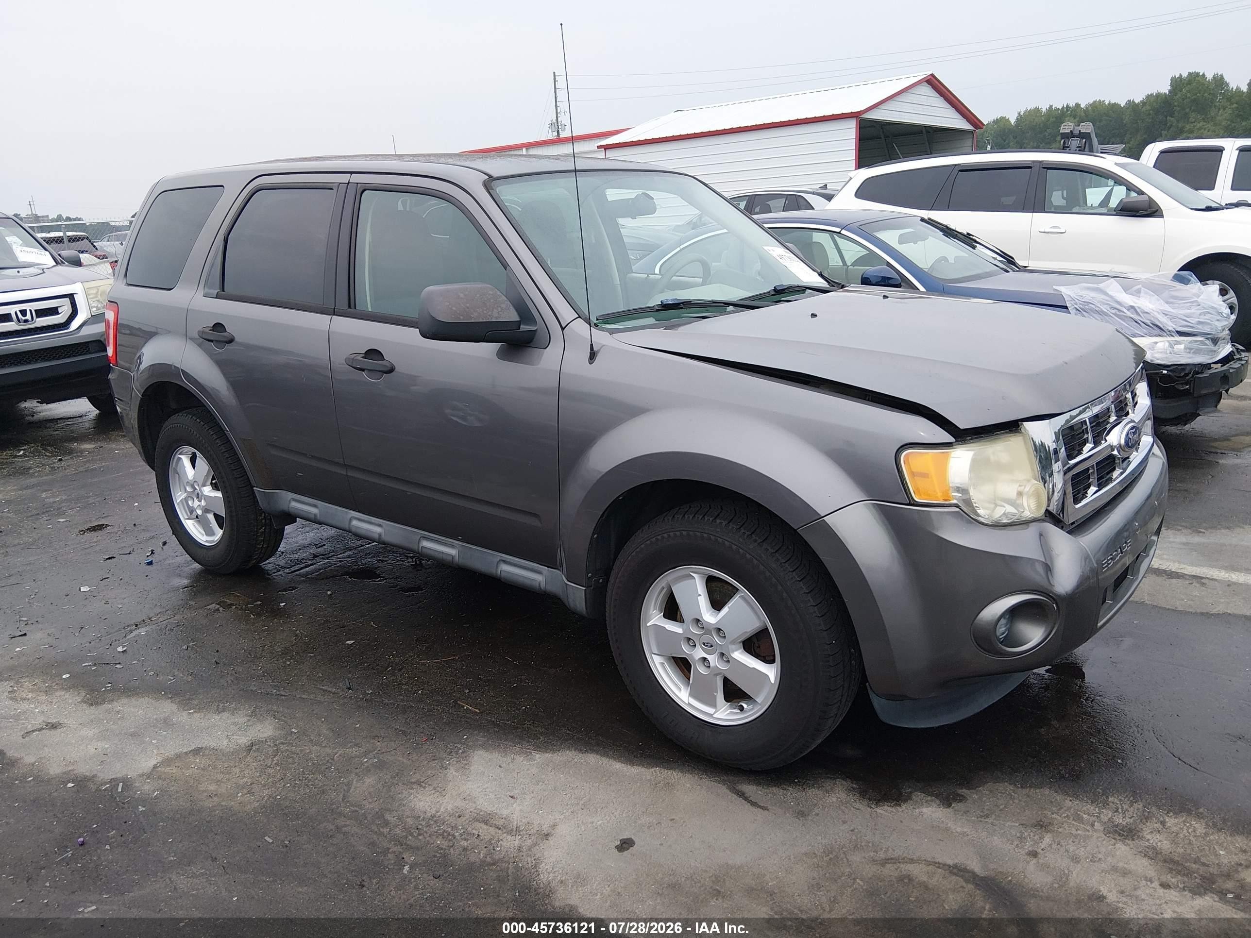 2011 Ford Escape Xls Gray vin: 1FMCU9C70BKA88159