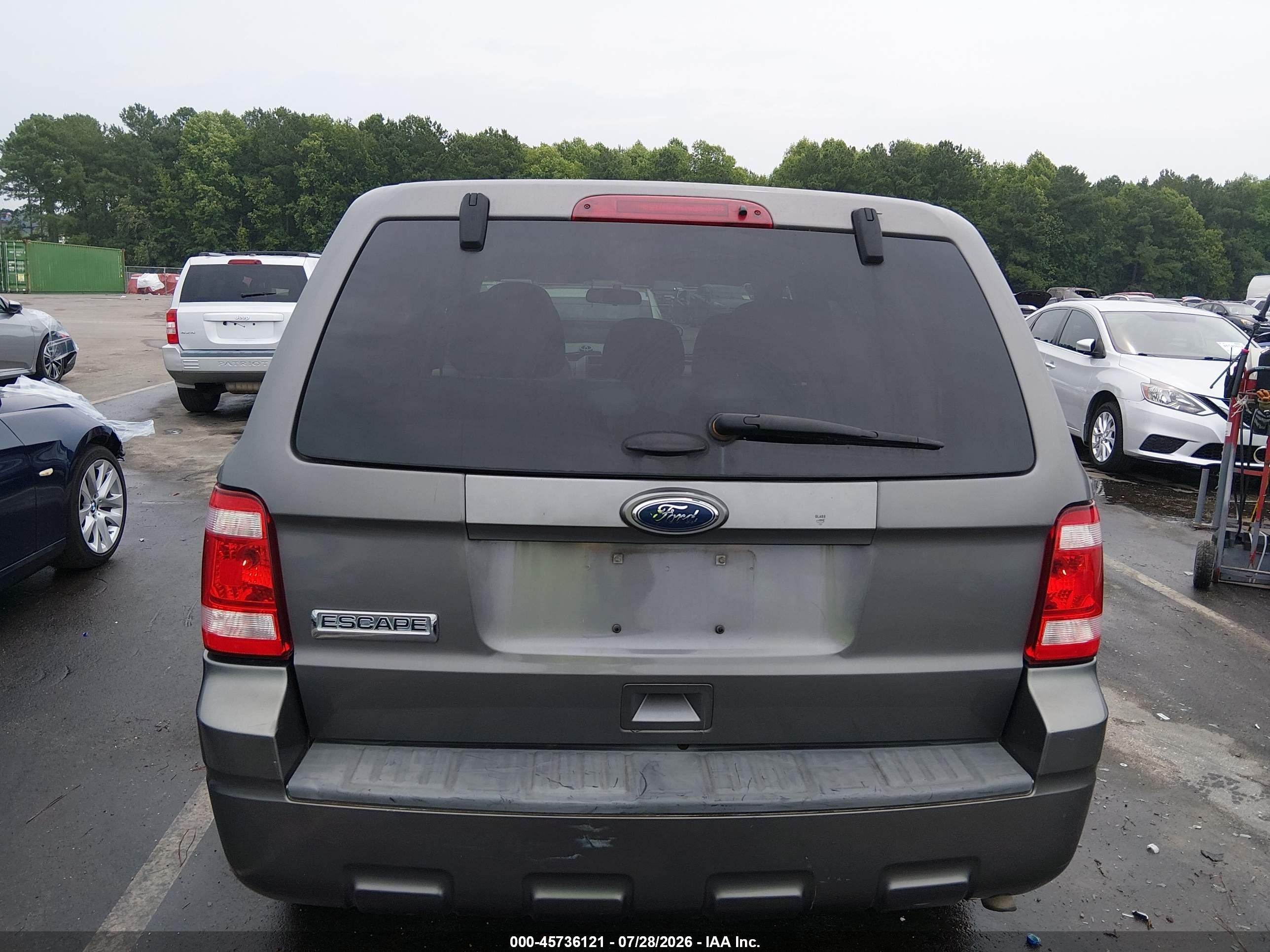 2011 Ford Escape Xls Gray vin: 1FMCU9C70BKA88159
