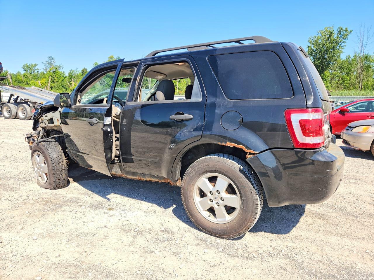 2010 Ford Escape Xls Blue vin: 1FMCU9C71AKC52713