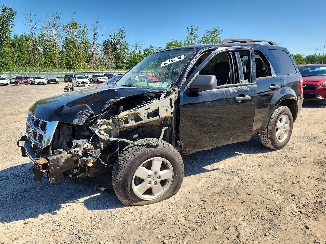 2010 Ford Escape Xls Blue vin: 1FMCU9C71AKC52713