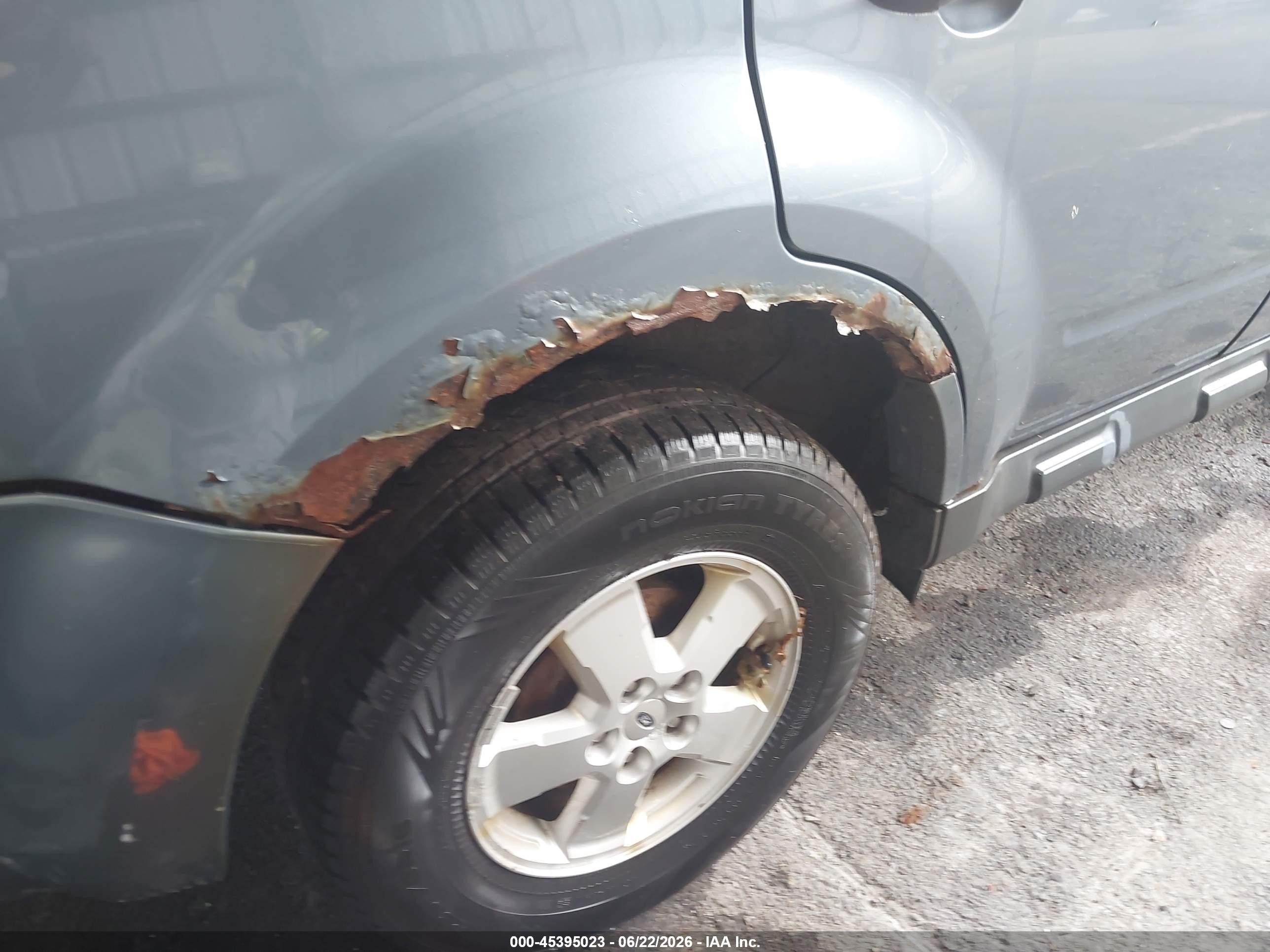 2010 Ford Escape Xls Blue vin: 1FMCU9C73AKB92367