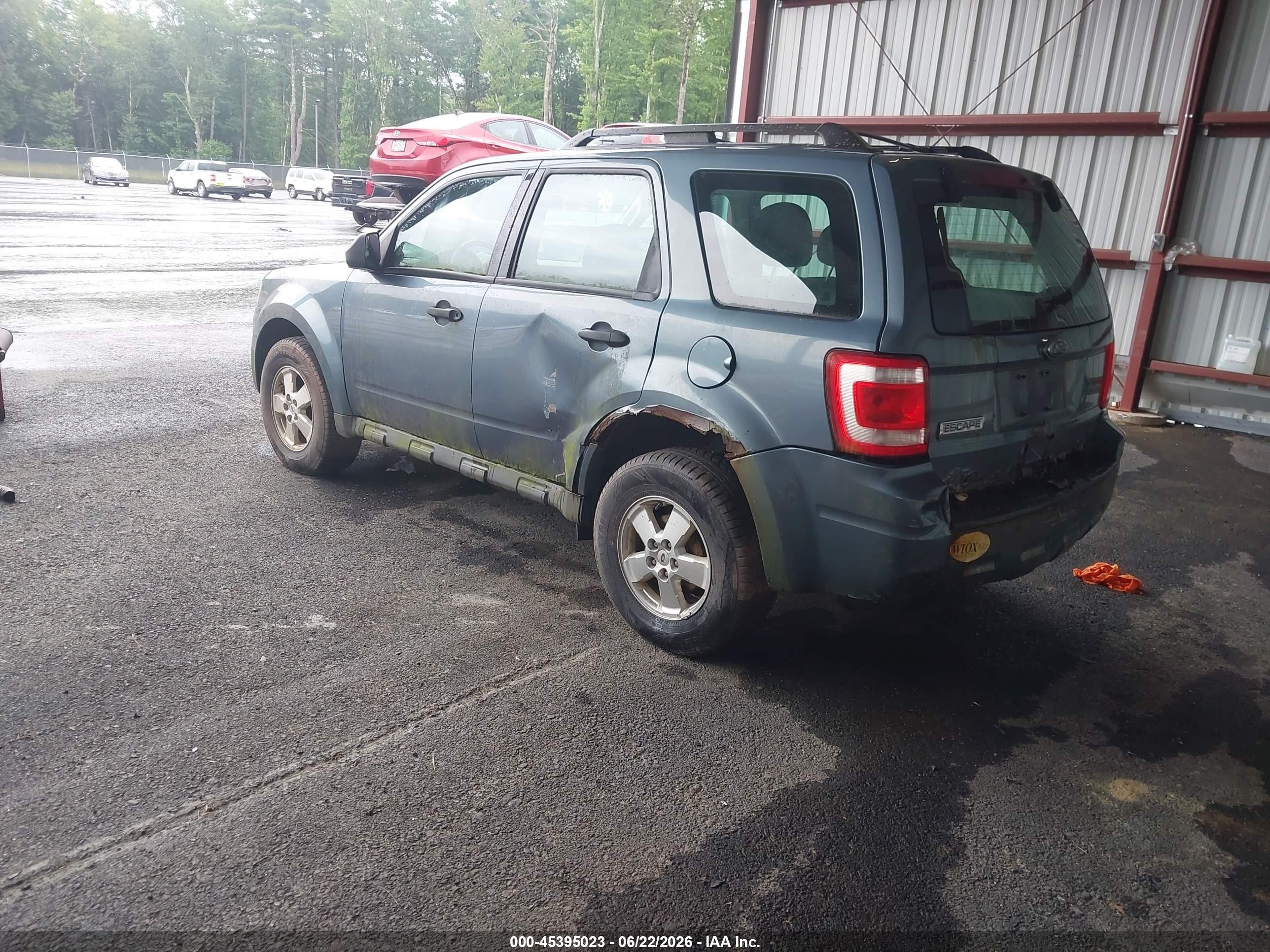 2010 Ford Escape Xls Blue vin: 1FMCU9C73AKB92367