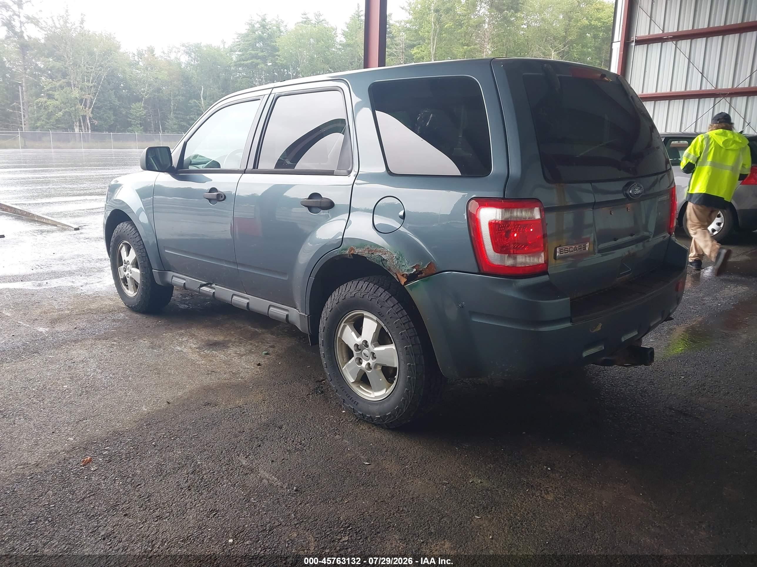 2012 Ford Escape Xls Blue vin: 1FMCU9C73CKB34164
