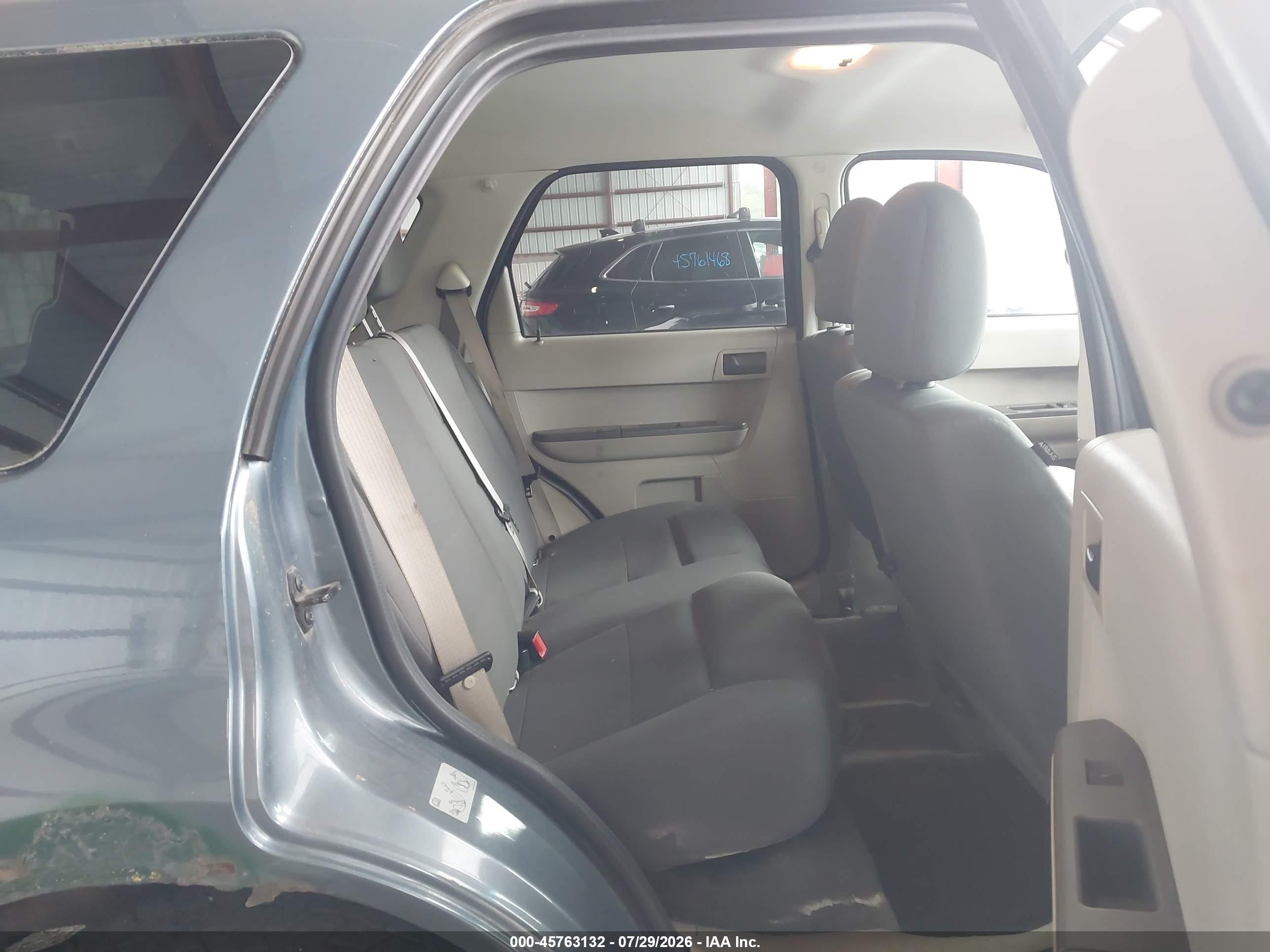 2012 Ford Escape Xls Blue vin: 1FMCU9C73CKB34164