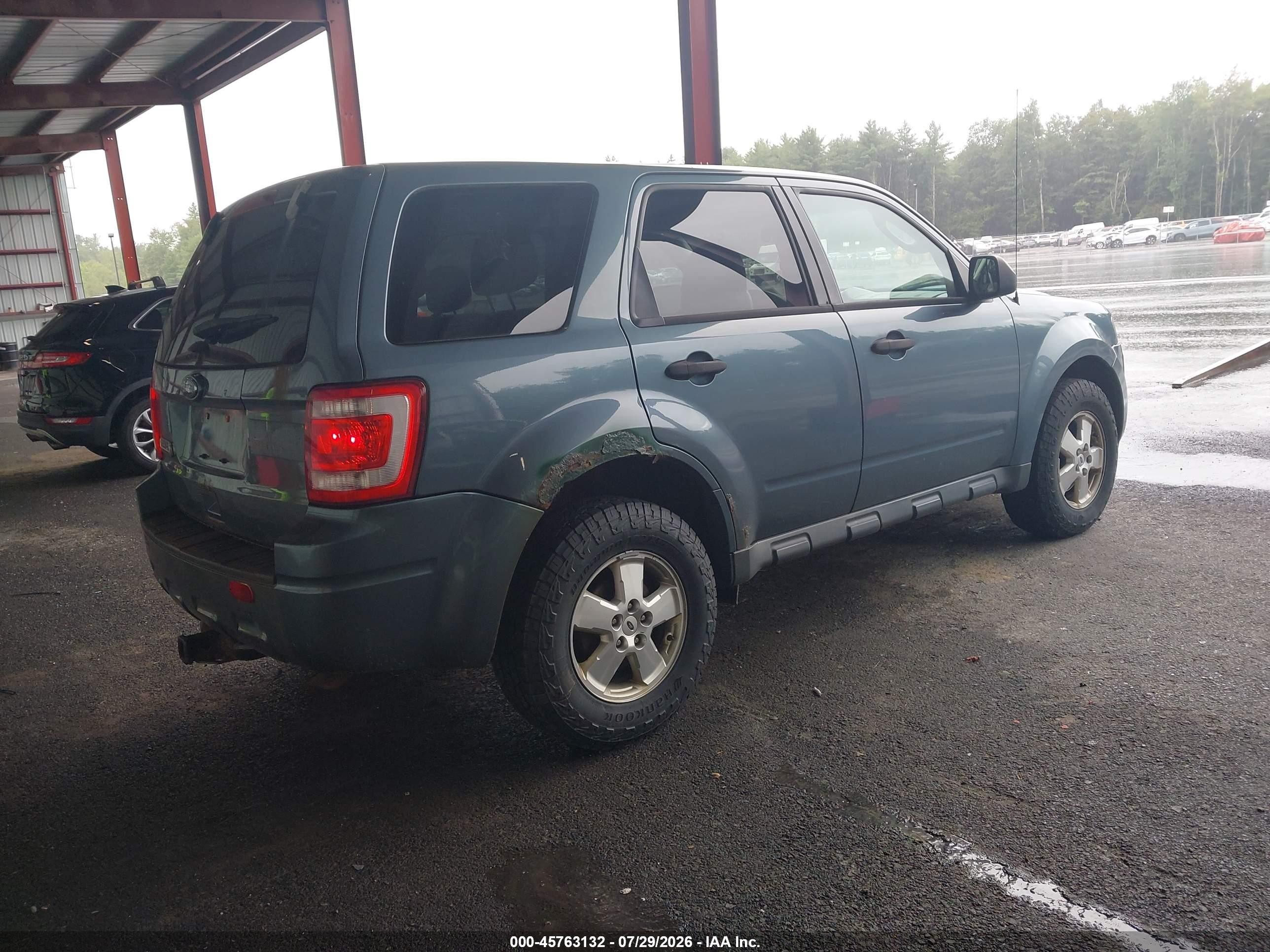 2012 Ford Escape Xls Blue vin: 1FMCU9C73CKB34164