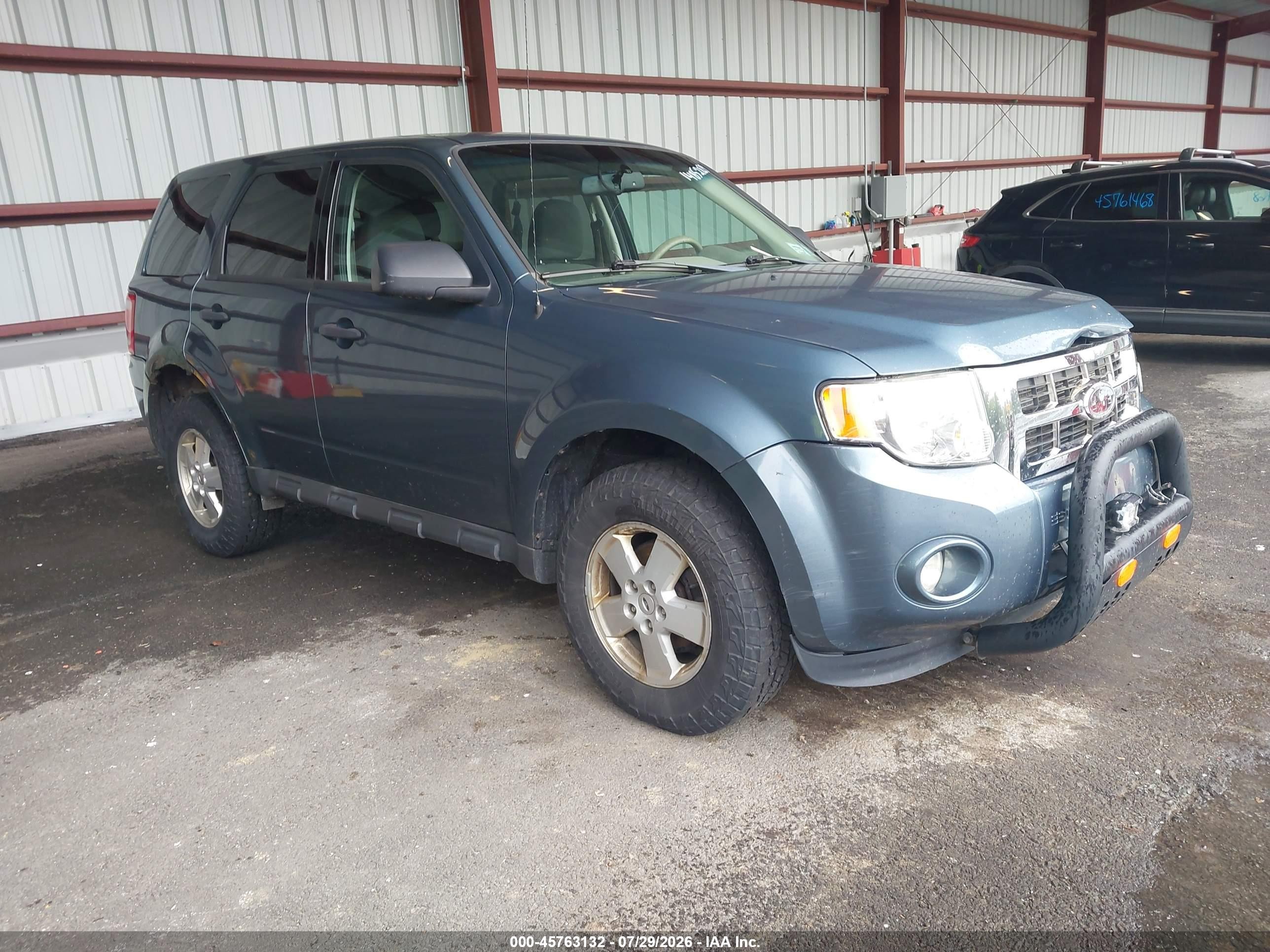 2012 Ford Escape Xls Blue vin: 1FMCU9C73CKB34164