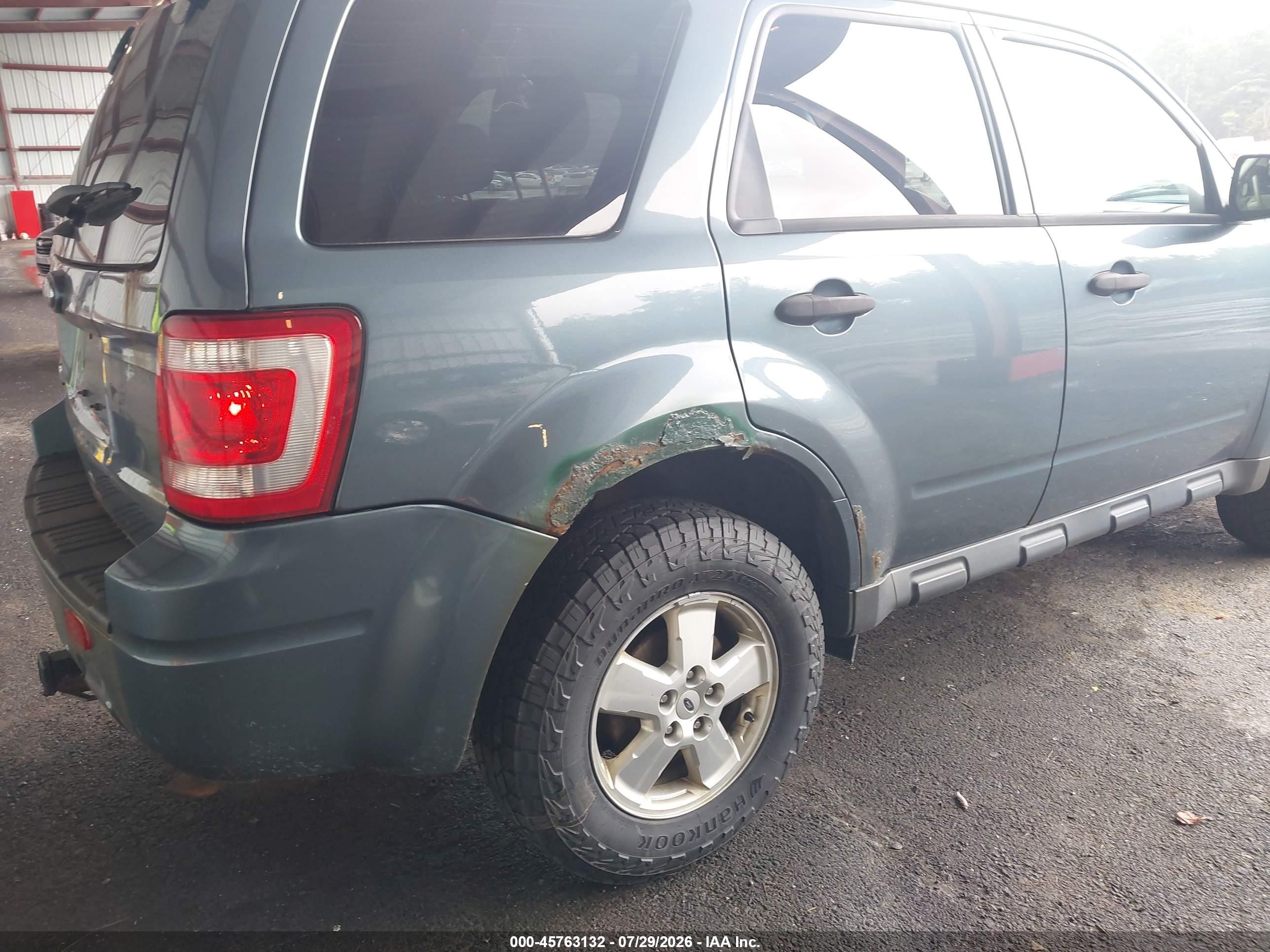 2012 Ford Escape Xls Blue vin: 1FMCU9C73CKB34164