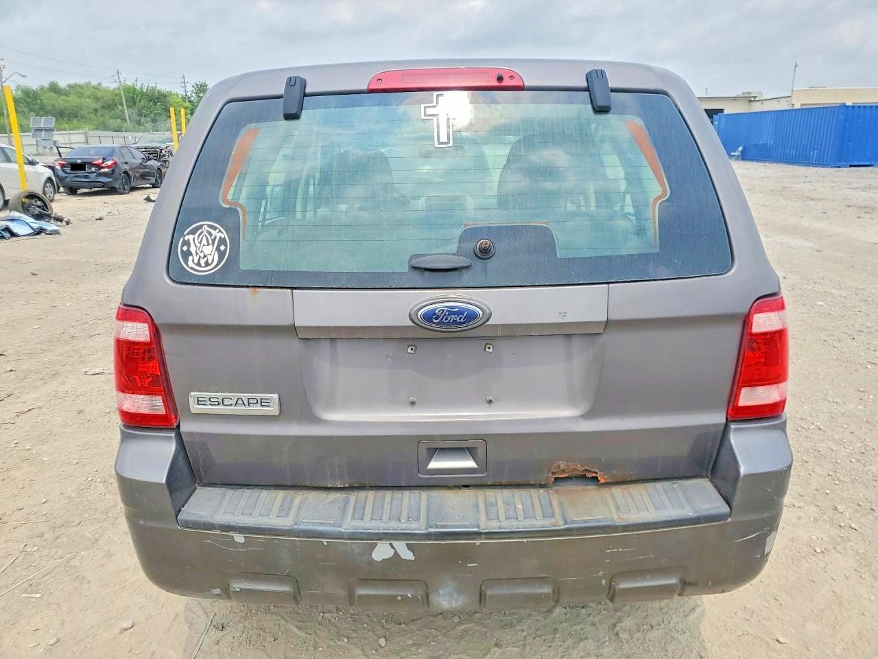 2012 Ford Escape Xls Gray vin: 1FMCU9C73CKC68902