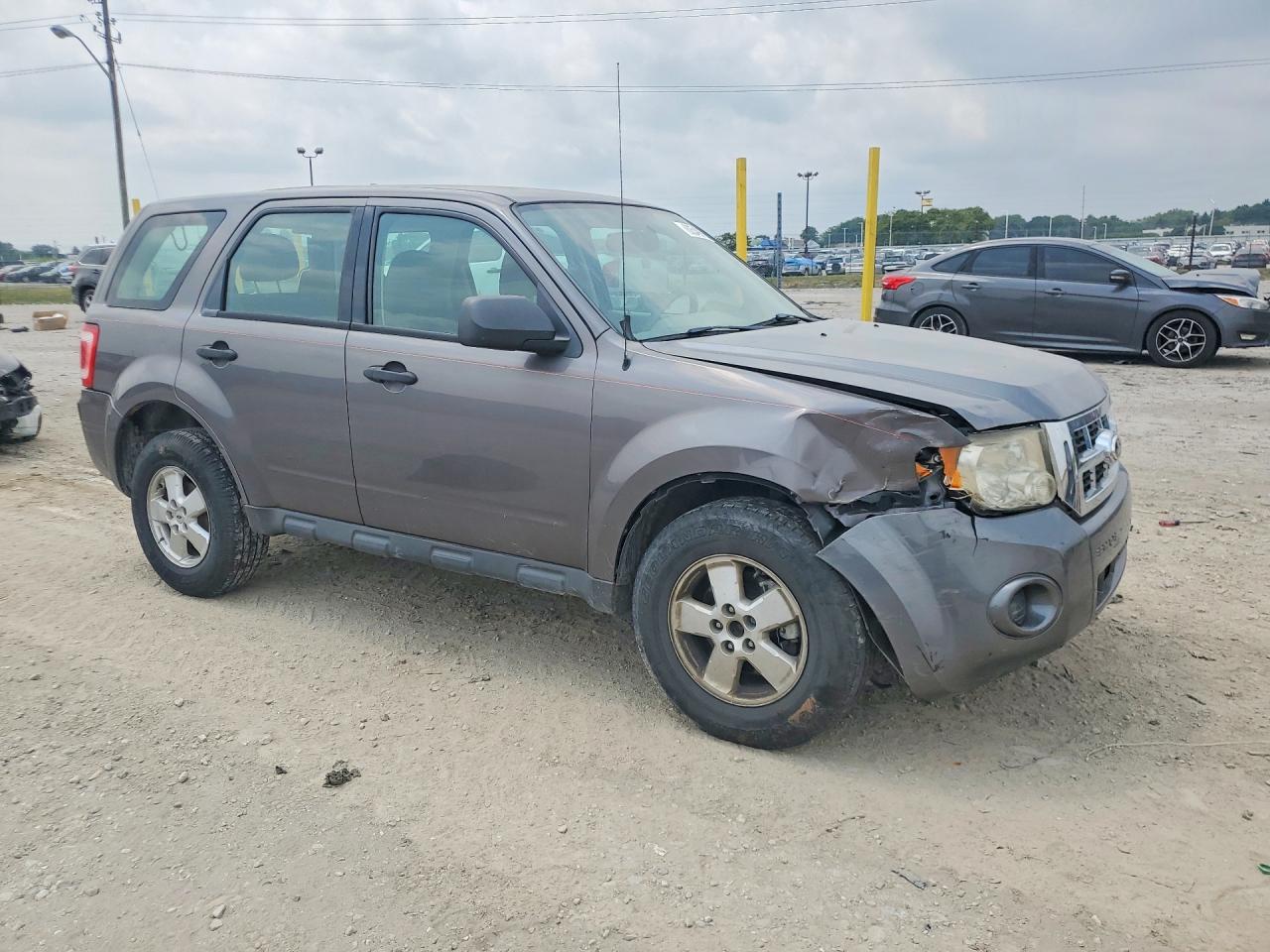 2012 Ford Escape Xls Gray vin: 1FMCU9C73CKC68902