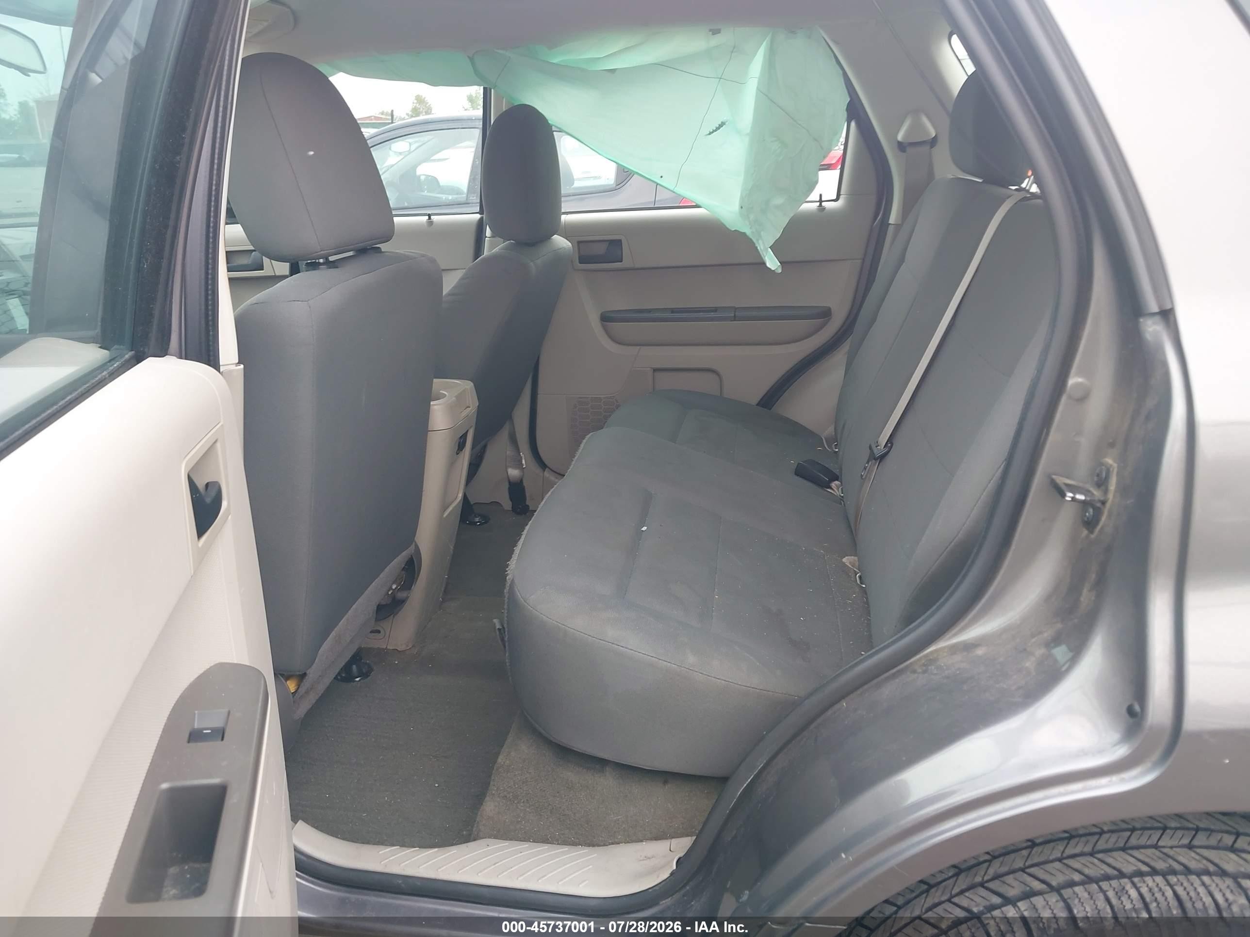 2011 Ford Escape Xls Gray vin: 1FMCU9C74BKB70685