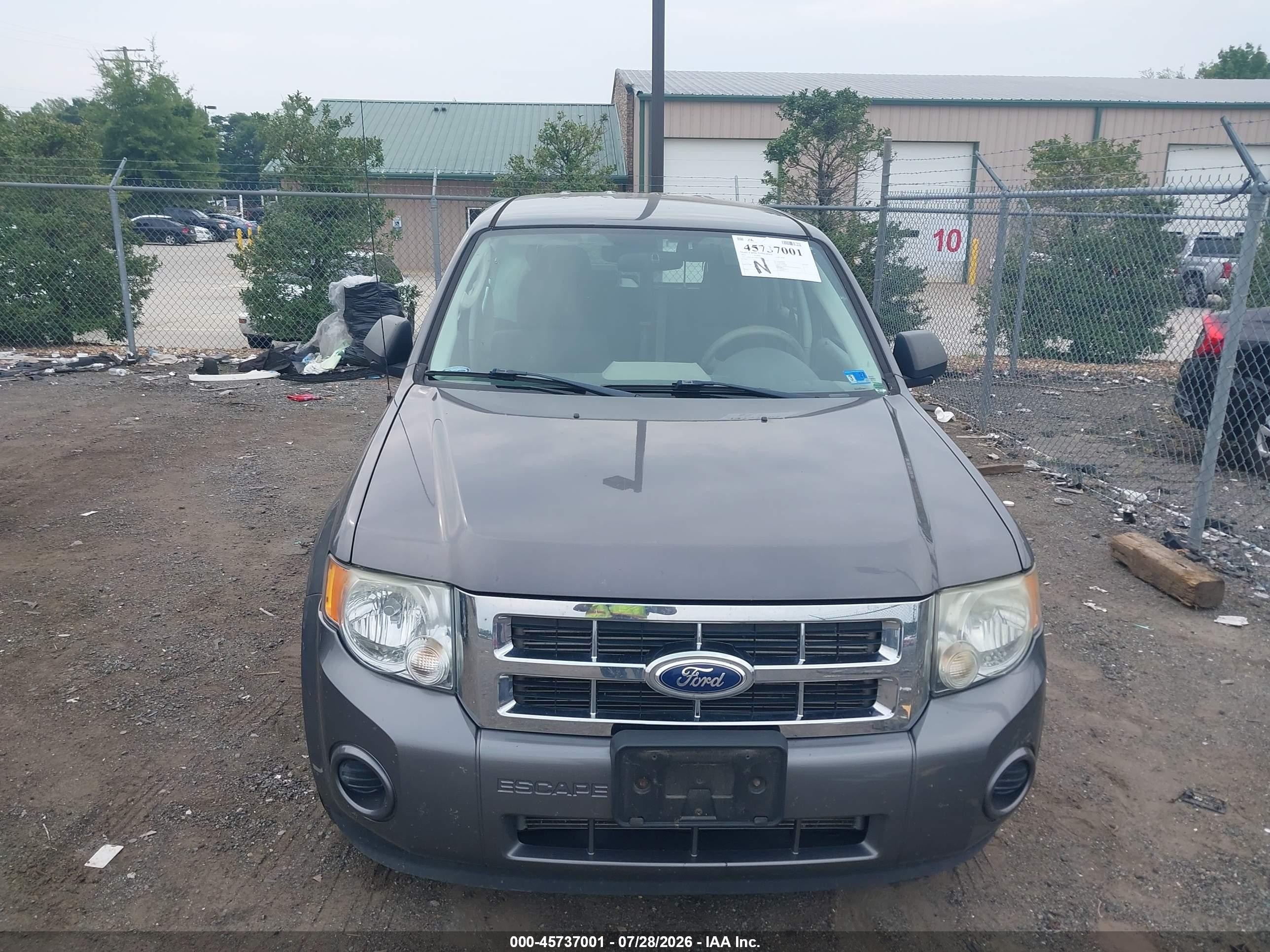 2011 Ford Escape Xls Gray vin: 1FMCU9C74BKB70685