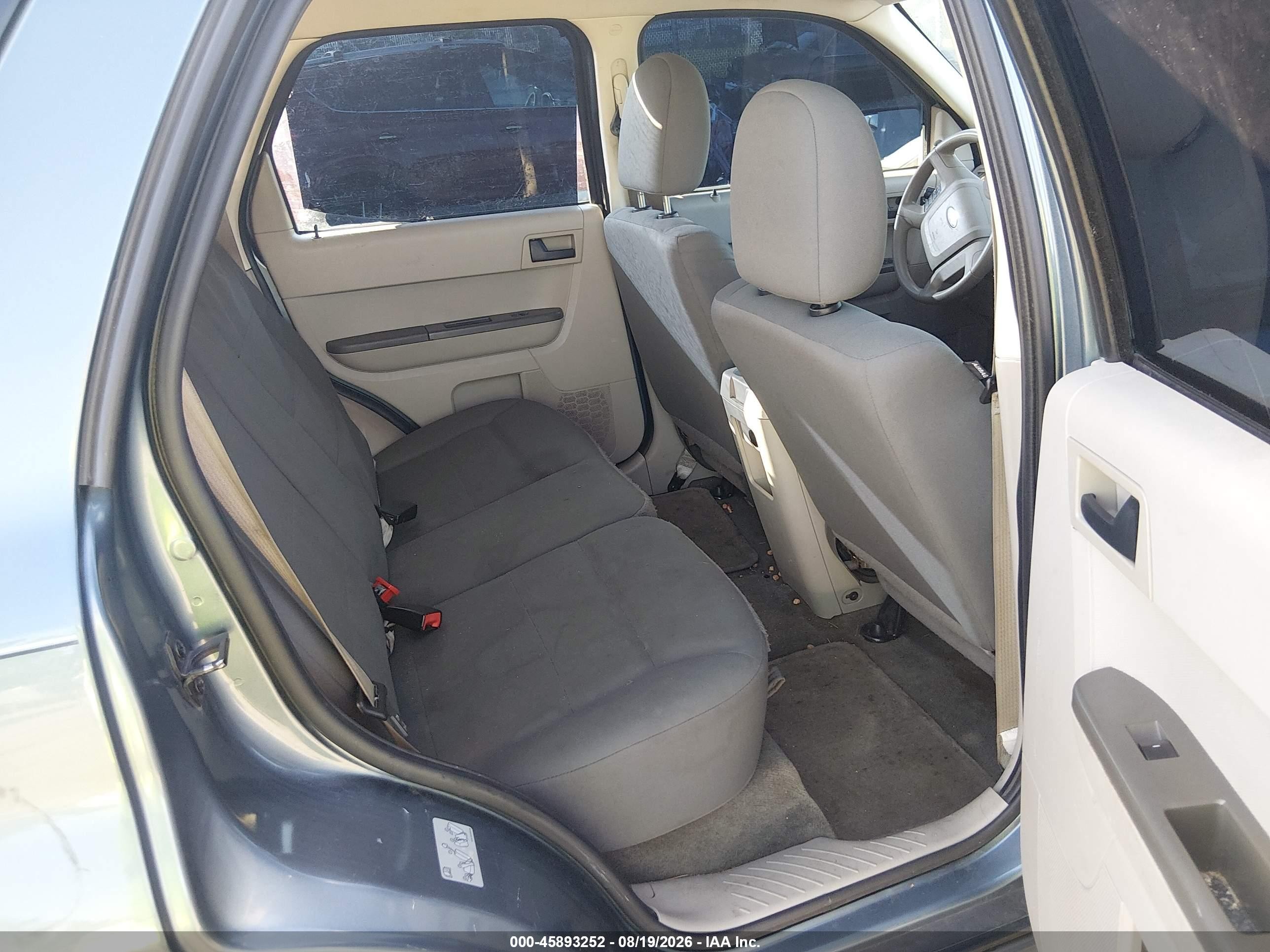 2011 Ford Escape Xls Light Blue vin: 1FMCU9C75BKB51501