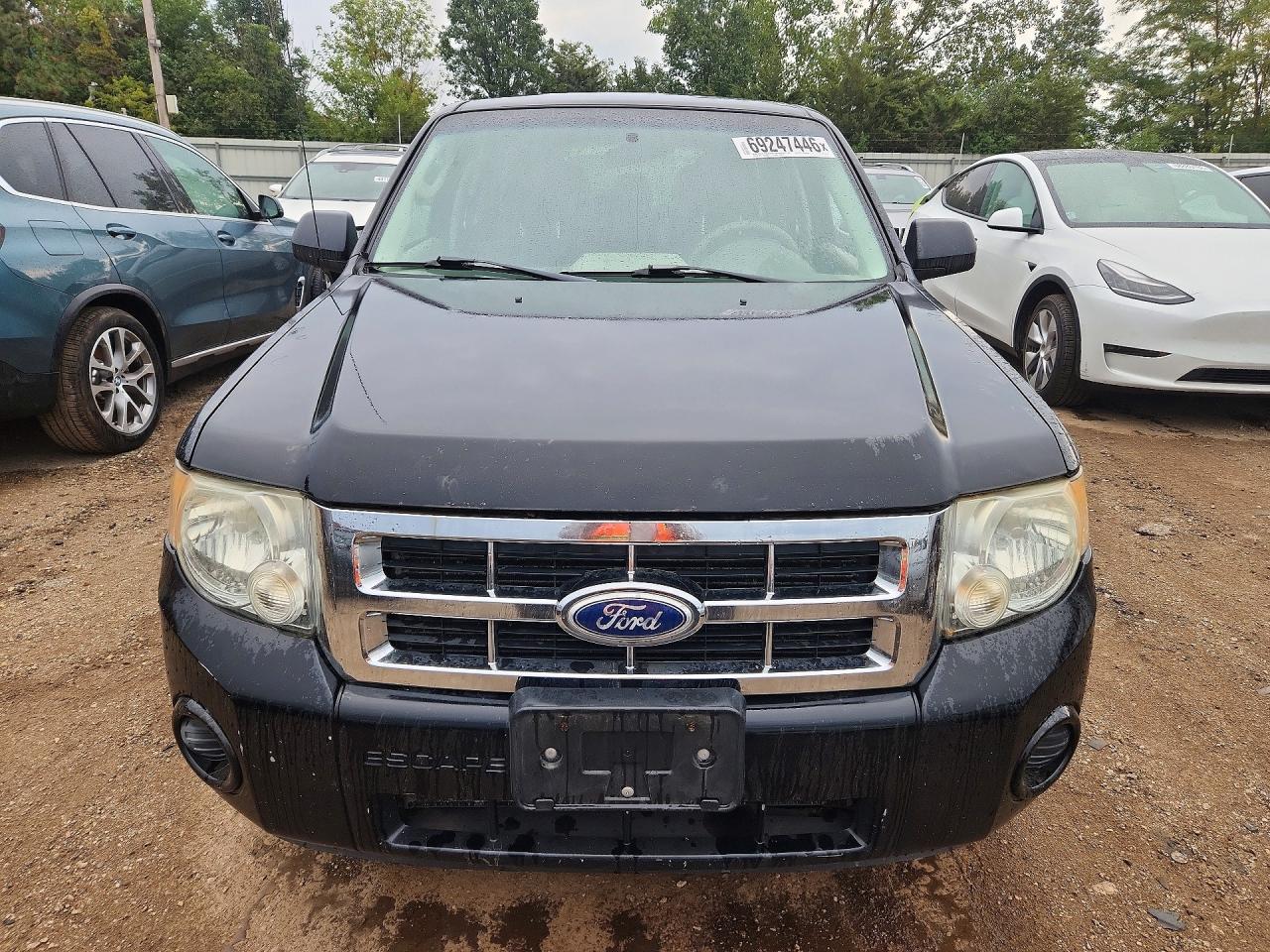 2010 Ford Escape Xls Black vin: 1FMCU9C76AKD17281