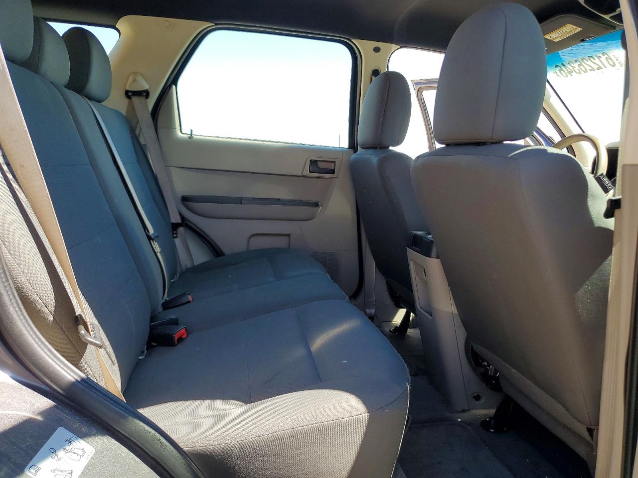 2010 Ford Escape Xls Charcoal vin: 1FMCU9C77AKB76477