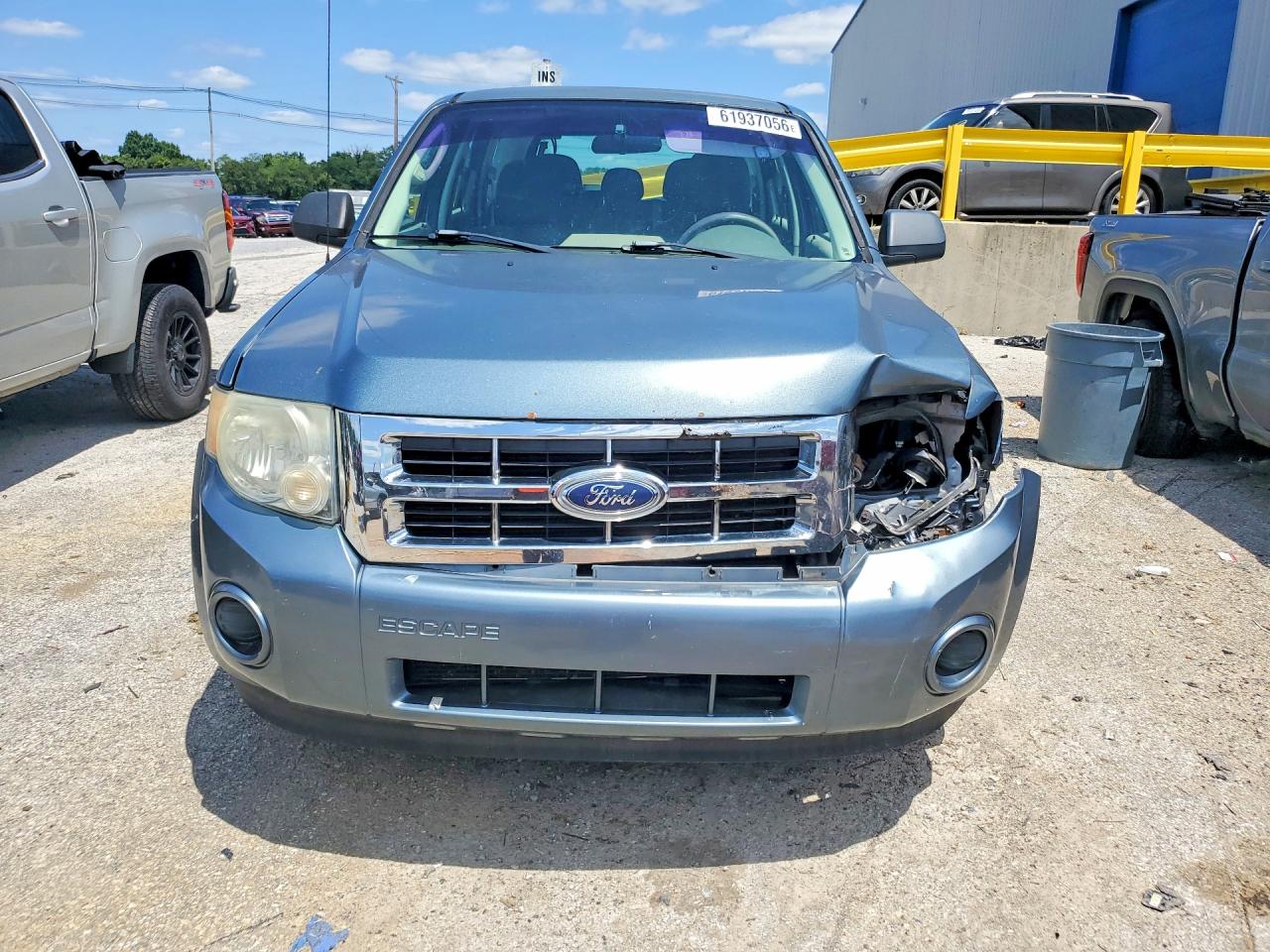 2010 Ford Escape Xls Blue vin: 1FMCU9C79AKA02216