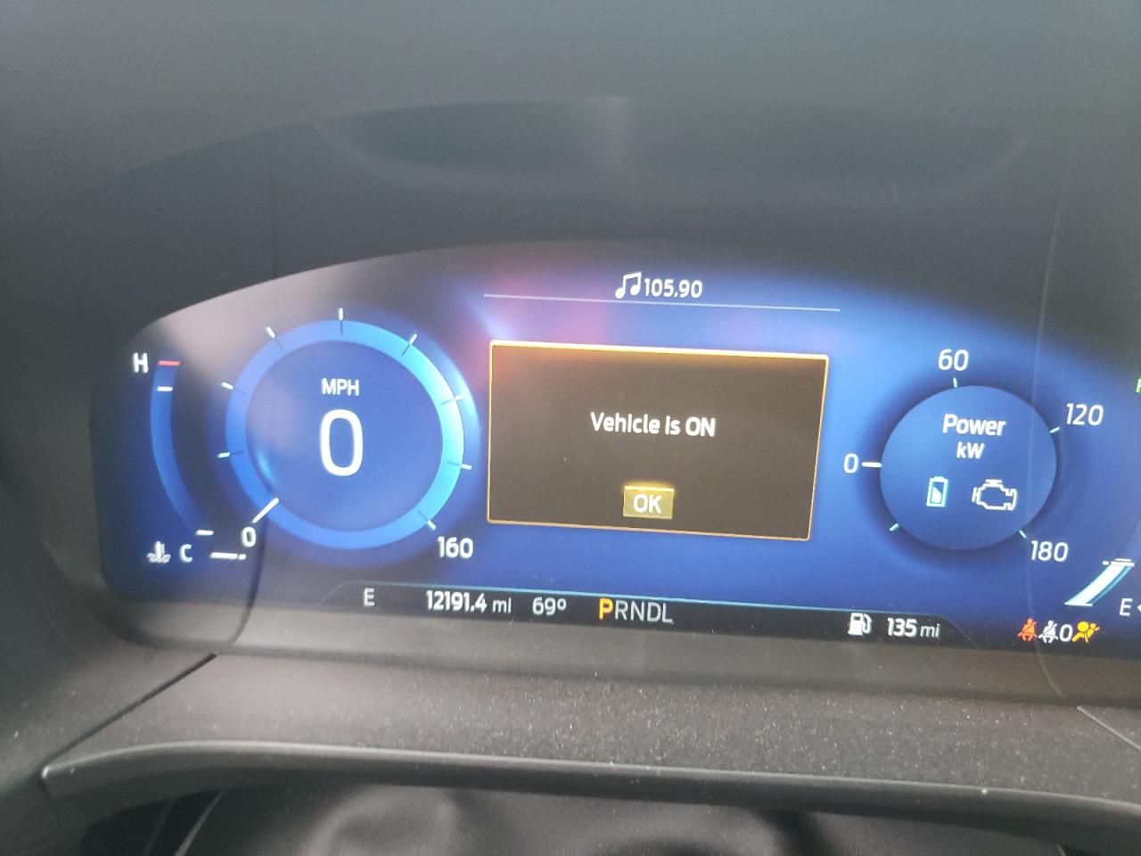 2021 Ford Escape Sel White vin: 1FMCU9CZ4MUA70210