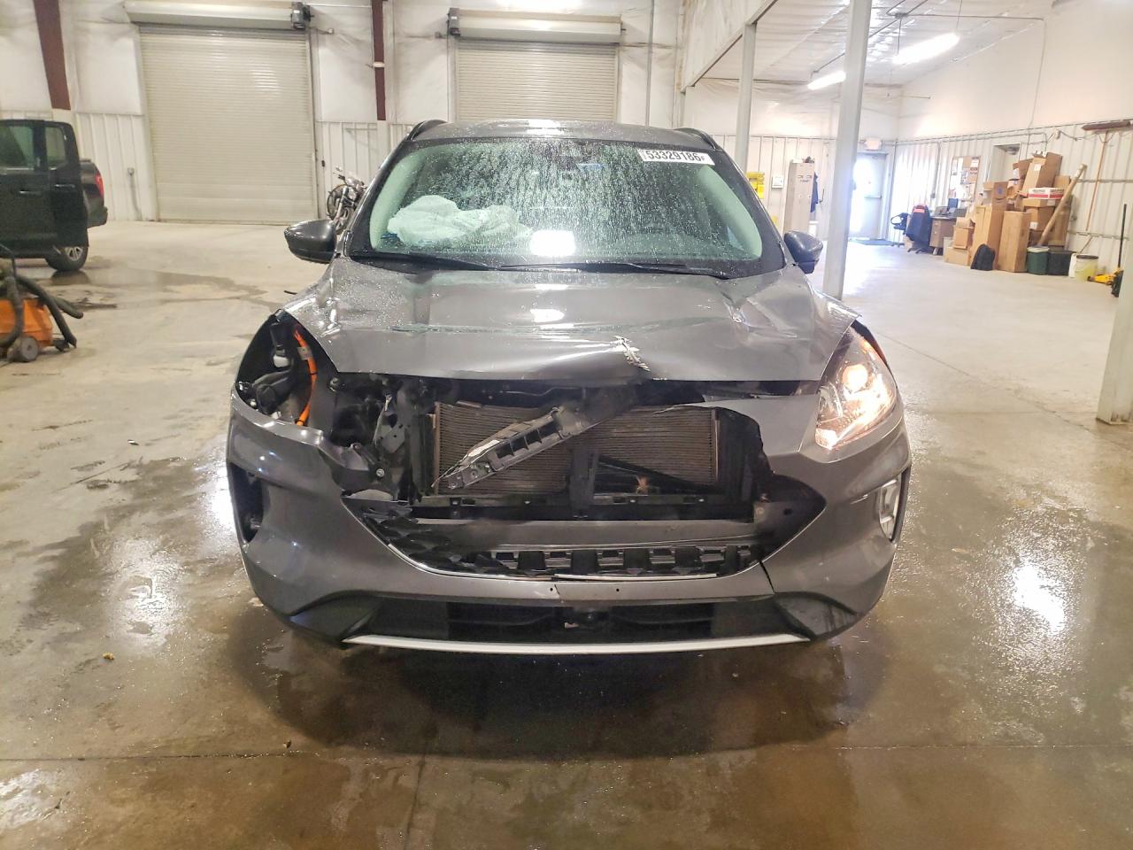 2021 Ford Escape Sel Gray vin: 1FMCU9CZ7MUA05707
