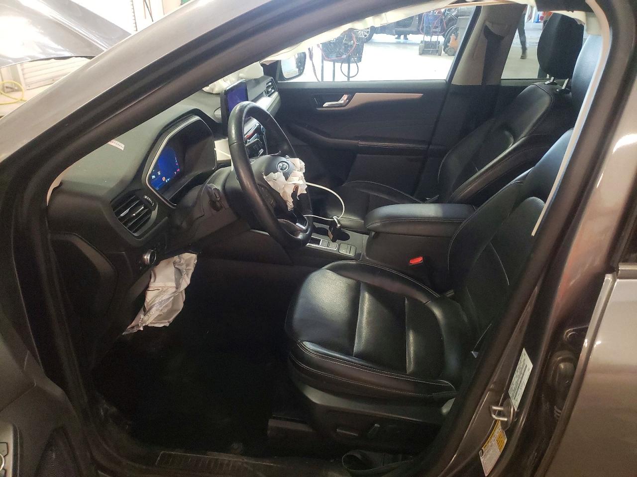 2021 Ford Escape Sel Gray vin: 1FMCU9CZ7MUA05707