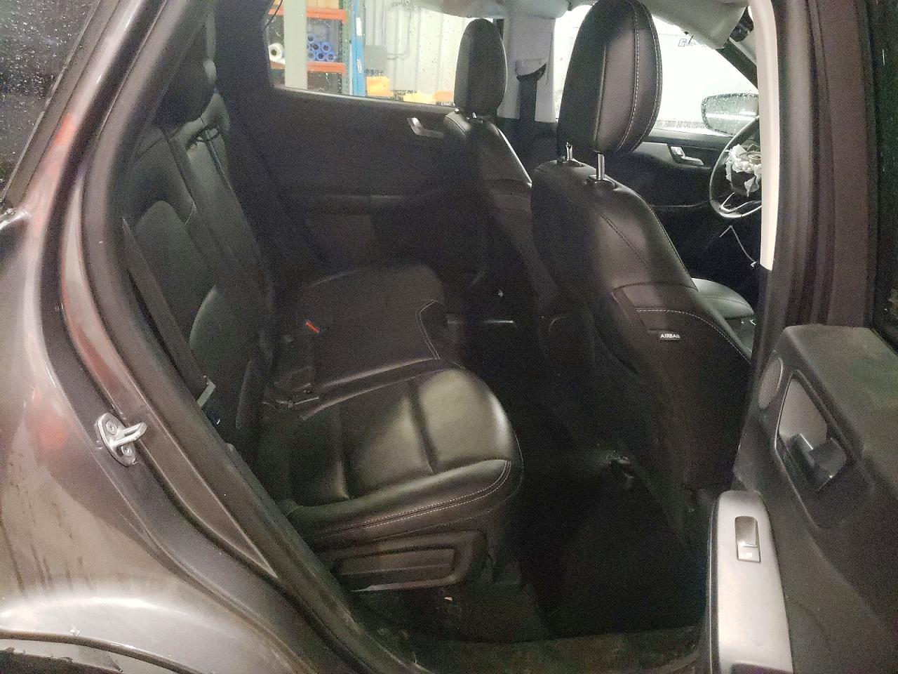 2021 Ford Escape Sel Gray vin: 1FMCU9CZ7MUA05707
