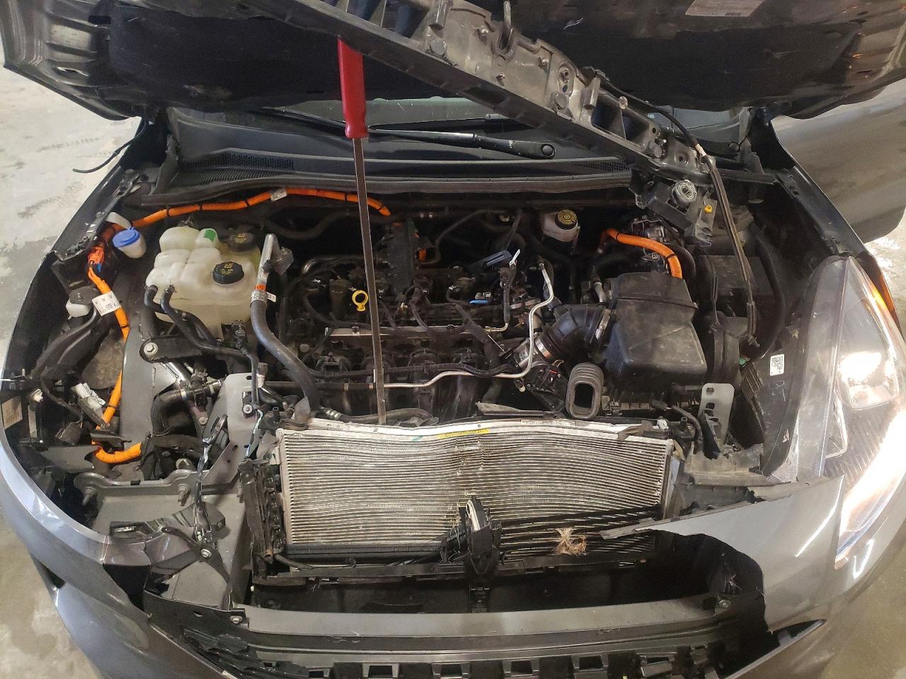 2021 Ford Escape Sel Gray vin: 1FMCU9CZ7MUA05707