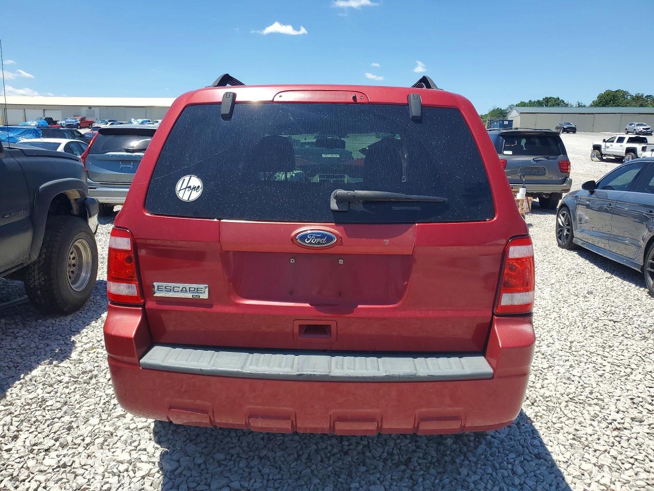 2010 Ford Escape Xlt Maroon vin: 1FMCU9D70AKC91047