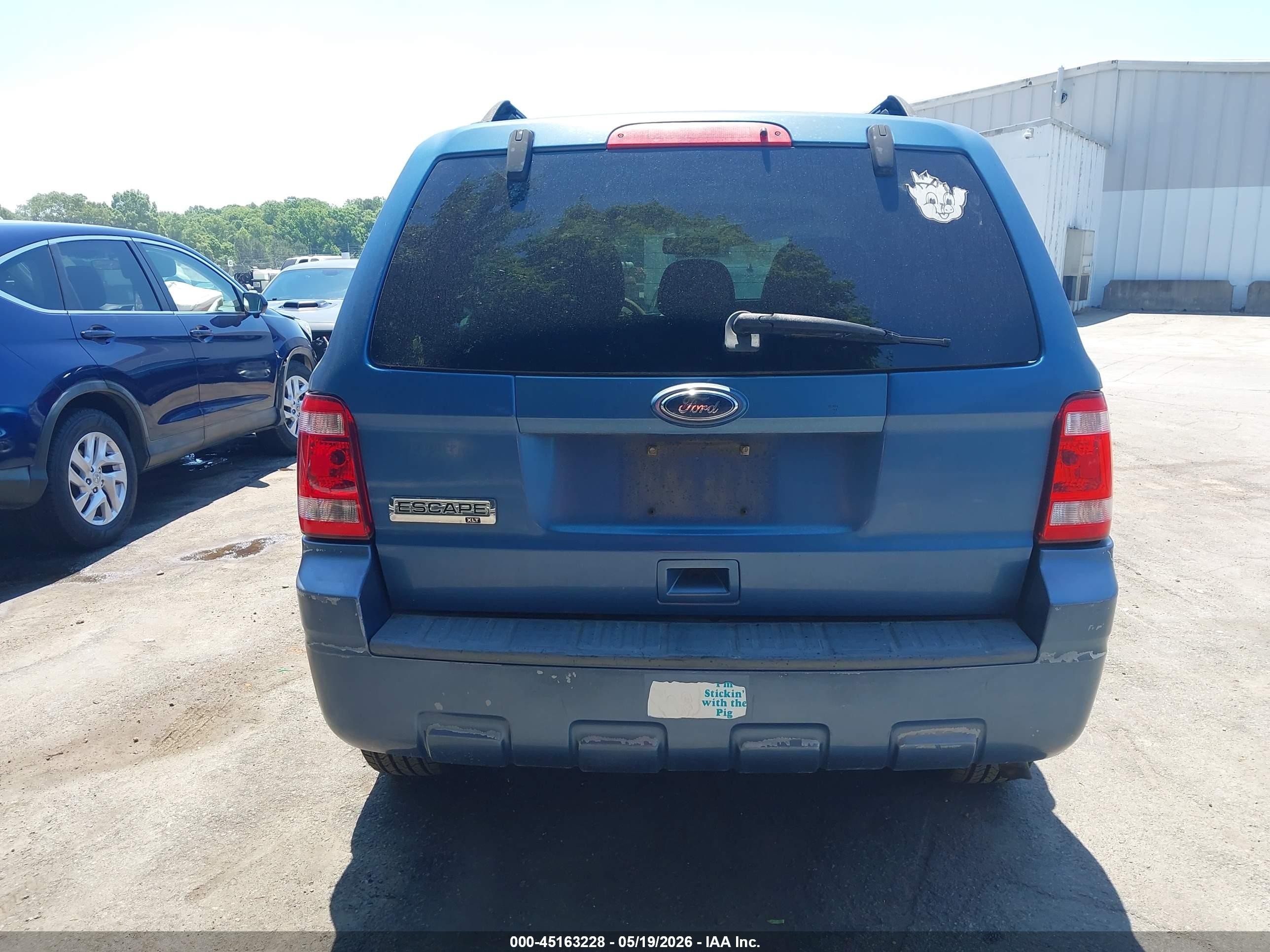 2010 Ford Escape Xlt Blue vin: 1FMCU9D70AKC91095