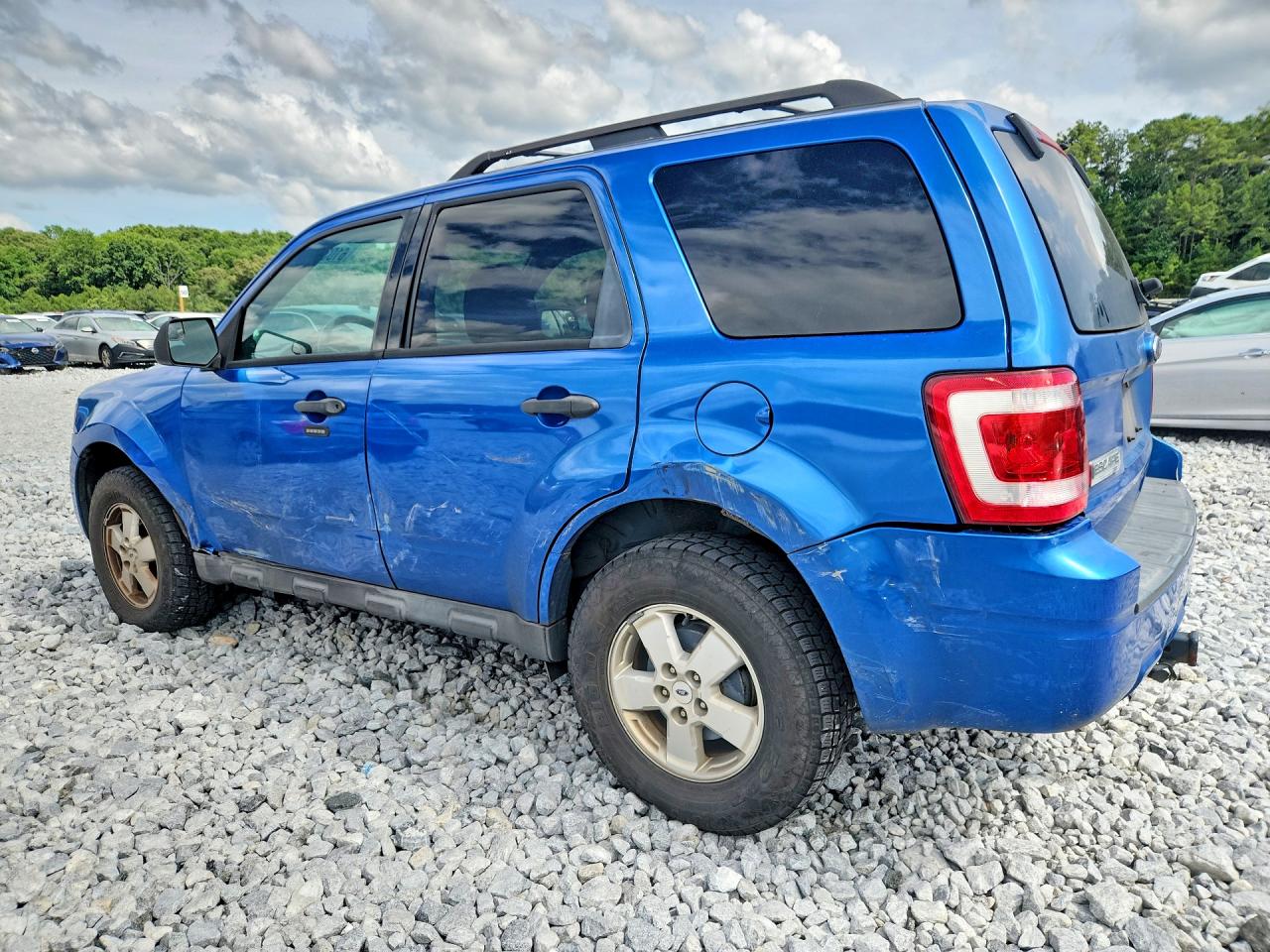 2011 Ford Escape Xlt Синий vin: 1FMCU9D70BKA08602