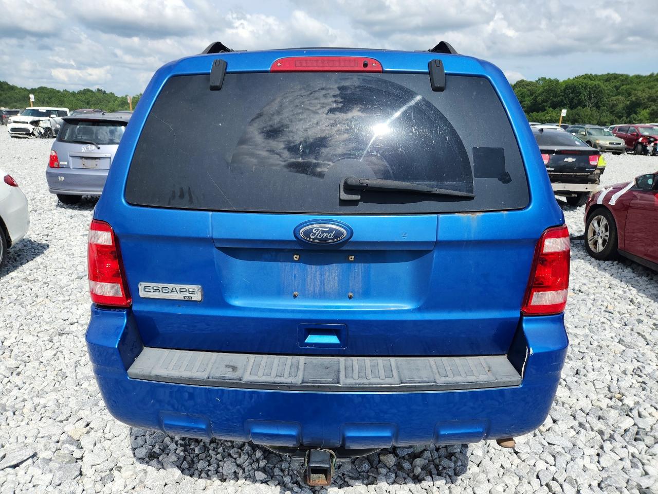 2011 Ford Escape Xlt Синий vin: 1FMCU9D70BKA08602