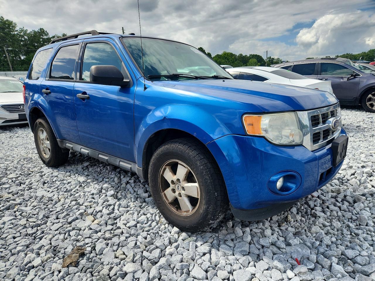 2011 Ford Escape Xlt Синий vin: 1FMCU9D70BKA08602