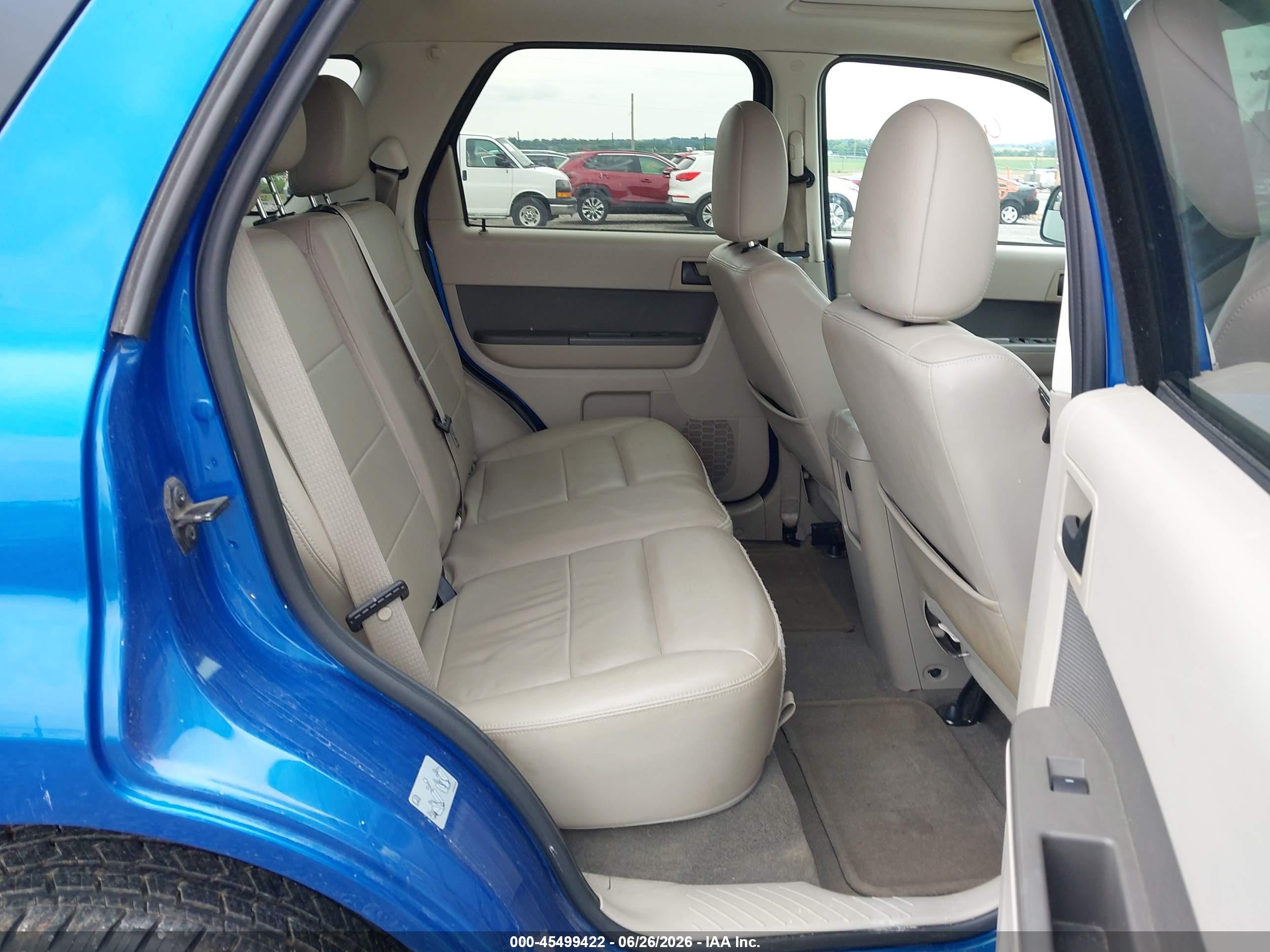 2011 Ford Escape Xlt Blue vin: 1FMCU9D70BKB18260
