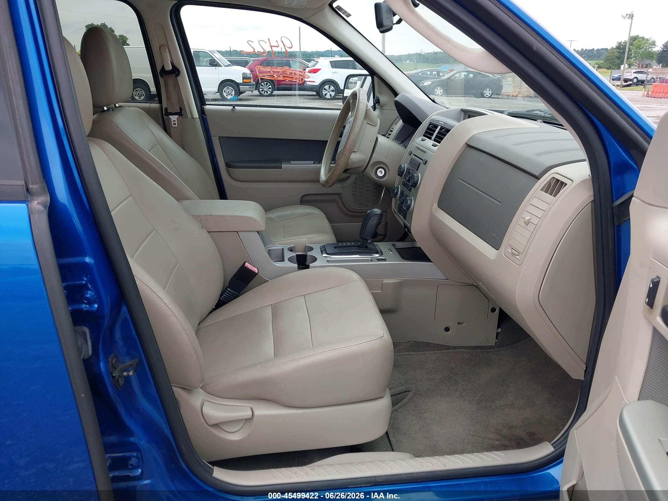 2011 Ford Escape Xlt Blue vin: 1FMCU9D70BKB18260