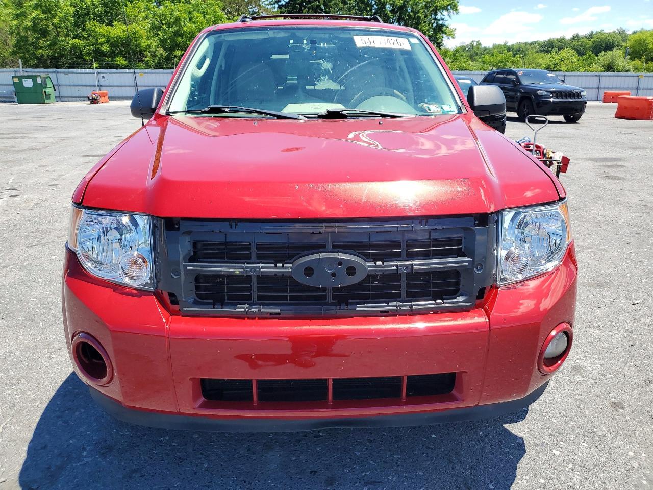 2011 Ford Escape Xlt Red vin: 1FMCU9D70BKB82086