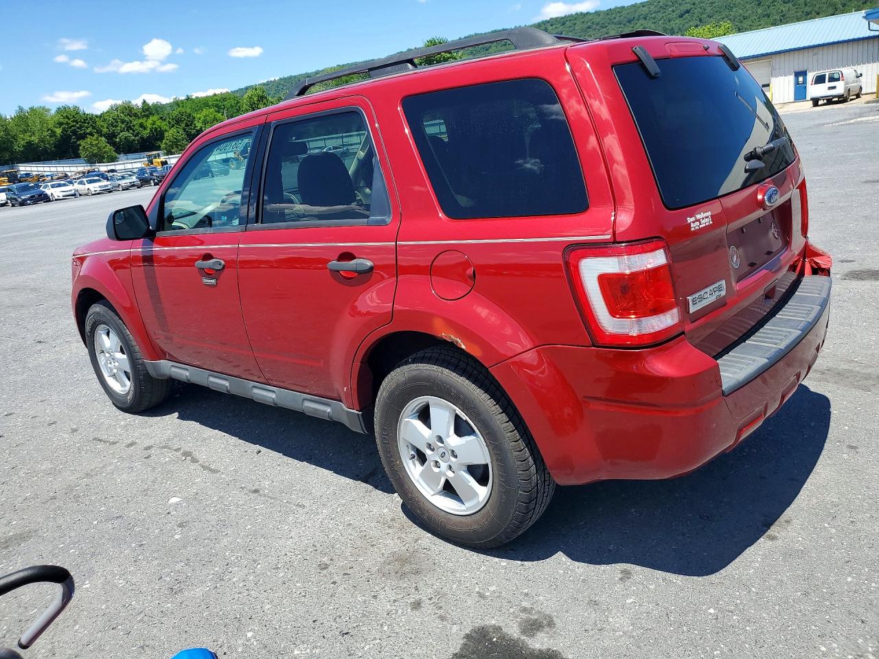 2011 Ford Escape Xlt Red vin: 1FMCU9D70BKB82086