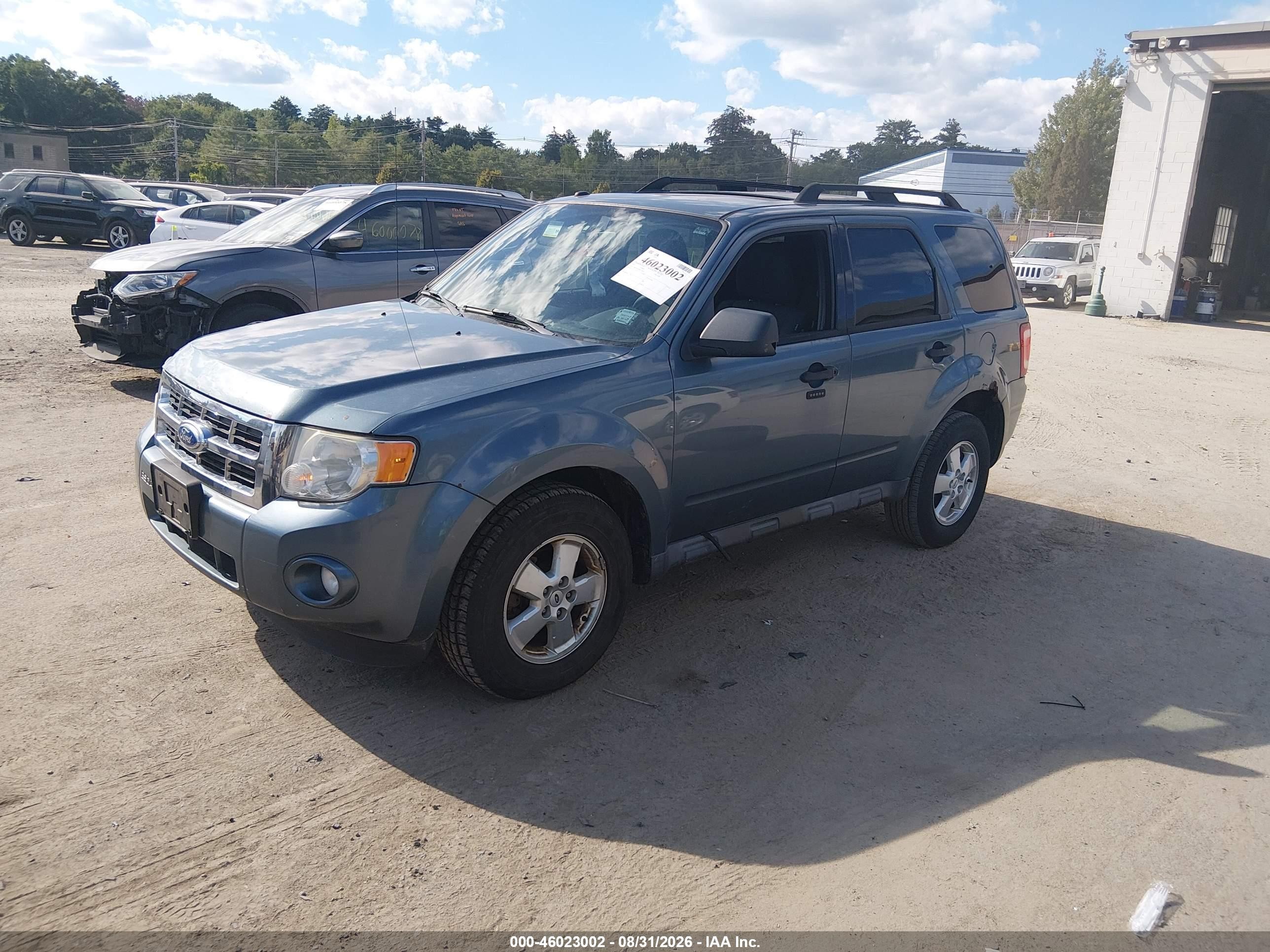 2011 Ford Escape Xlt Blue vin: 1FMCU9D70BKC21095