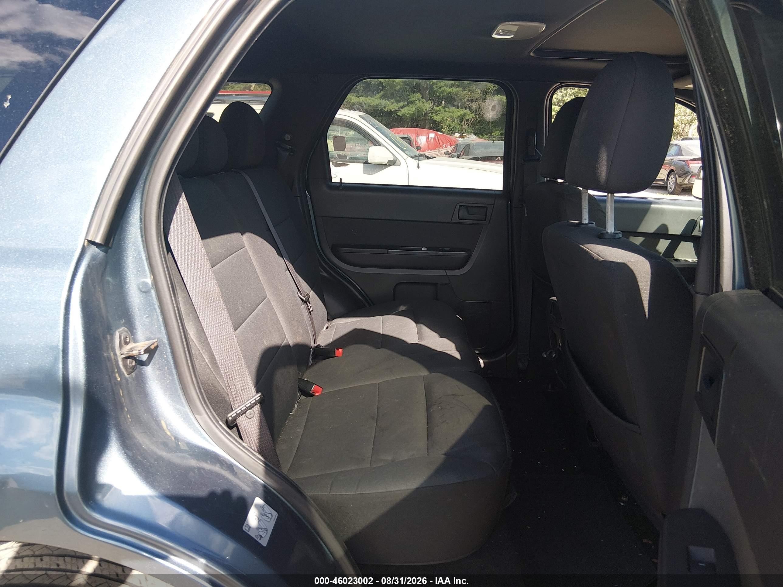 2011 Ford Escape Xlt Blue vin: 1FMCU9D70BKC21095