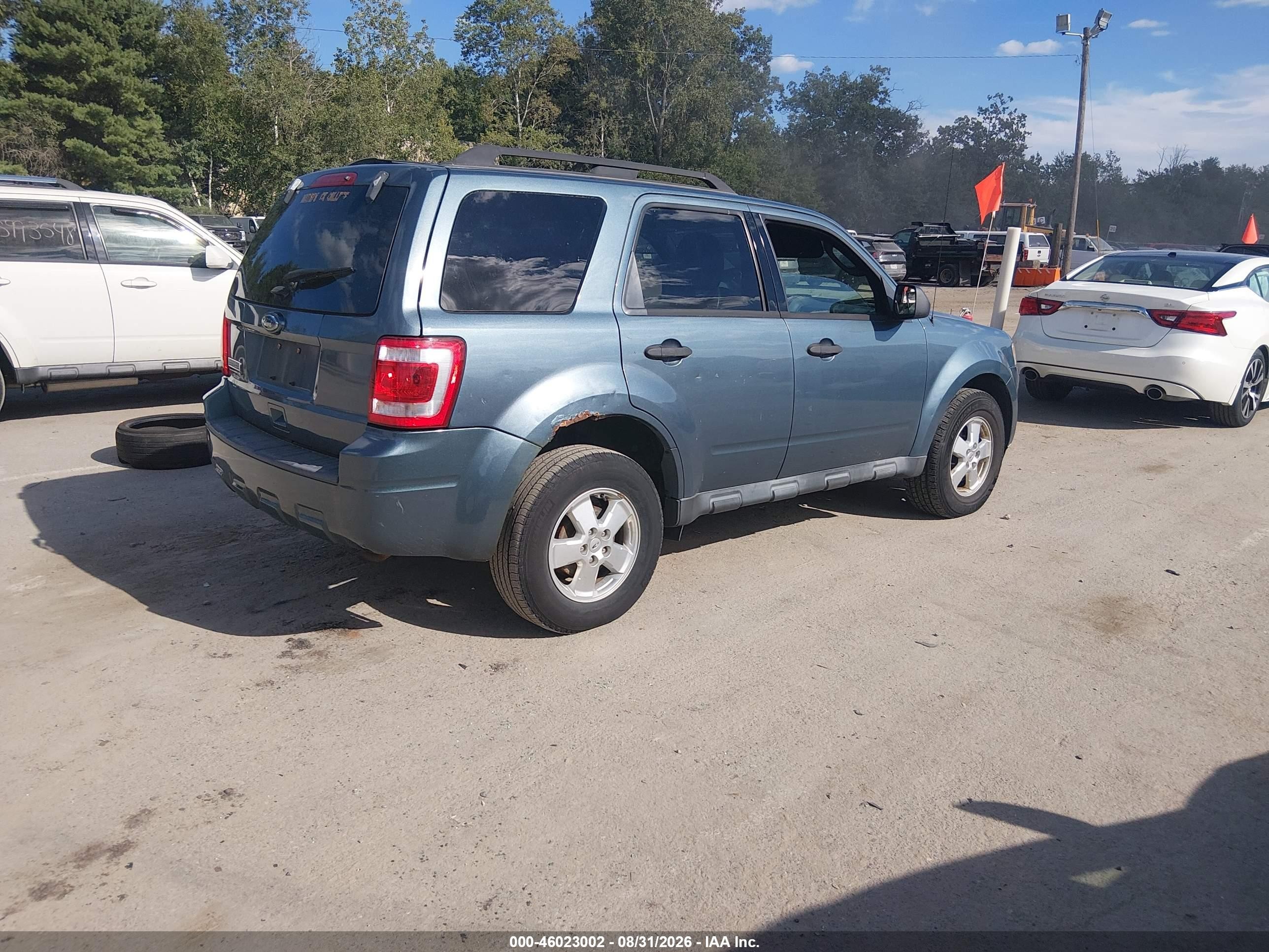 2011 Ford Escape Xlt Blue vin: 1FMCU9D70BKC21095