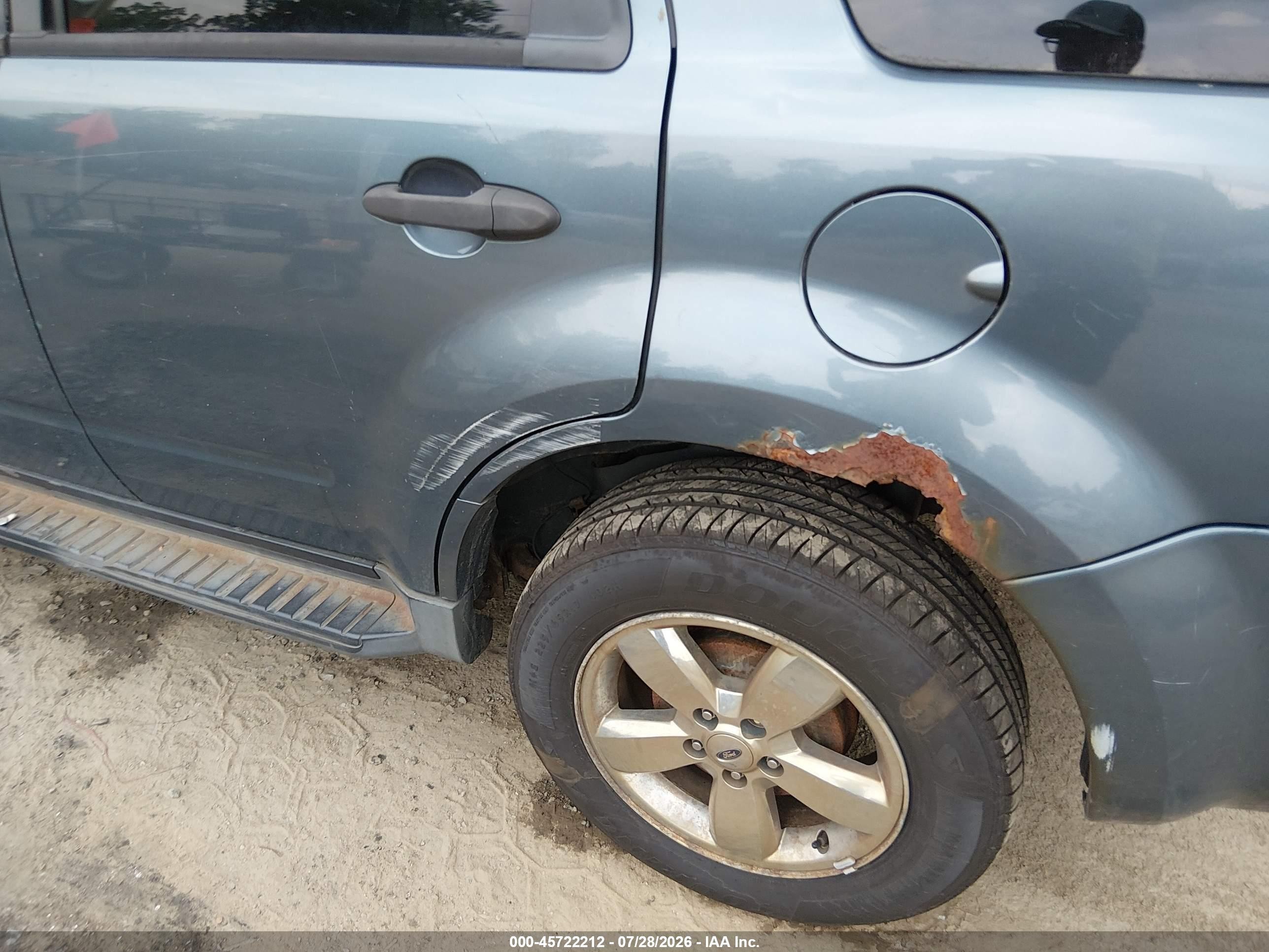 2012 Ford Escape Xlt Blue vin: 1FMCU9D70CKA69983