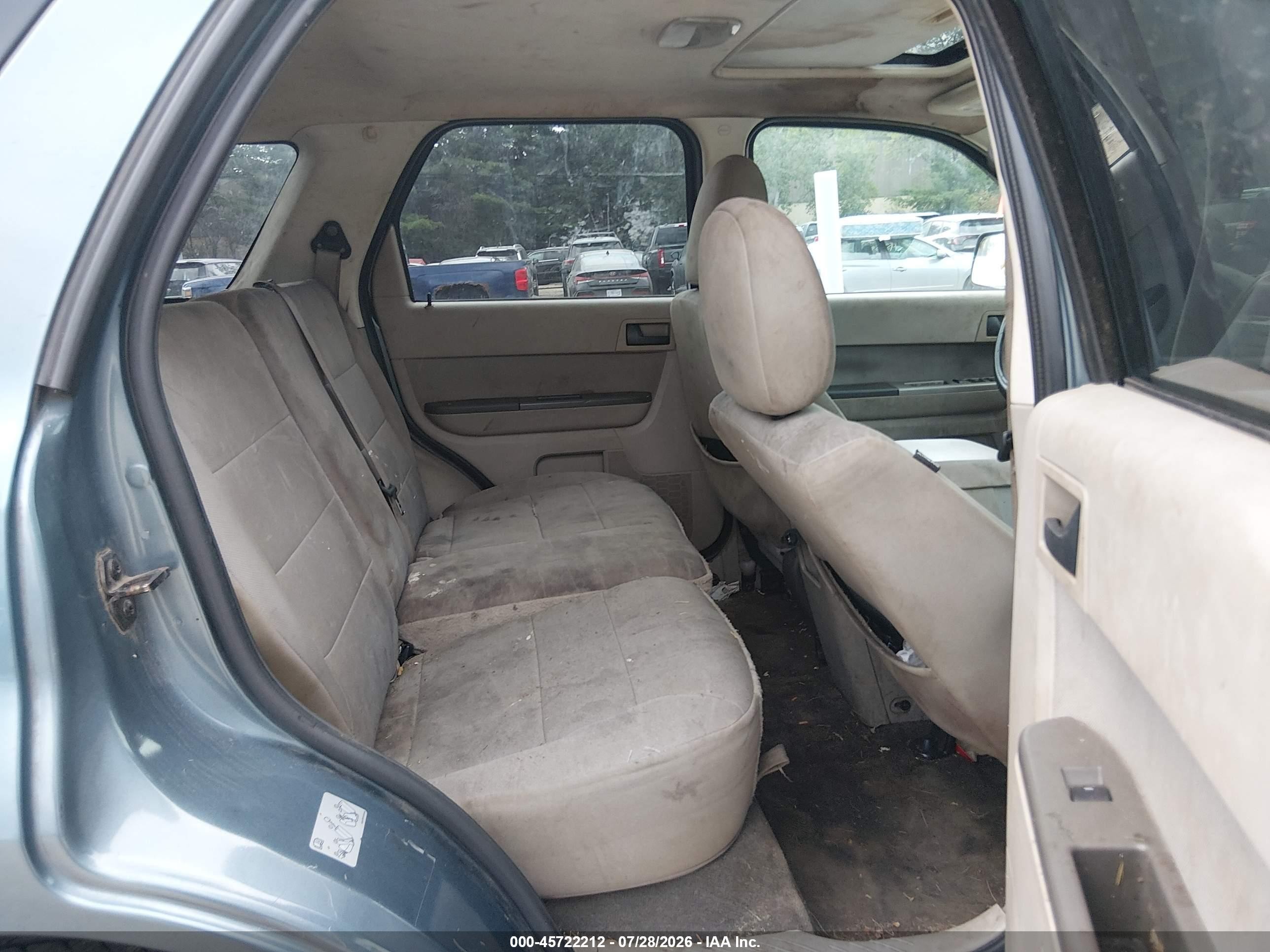 2012 Ford Escape Xlt Blue vin: 1FMCU9D70CKA69983