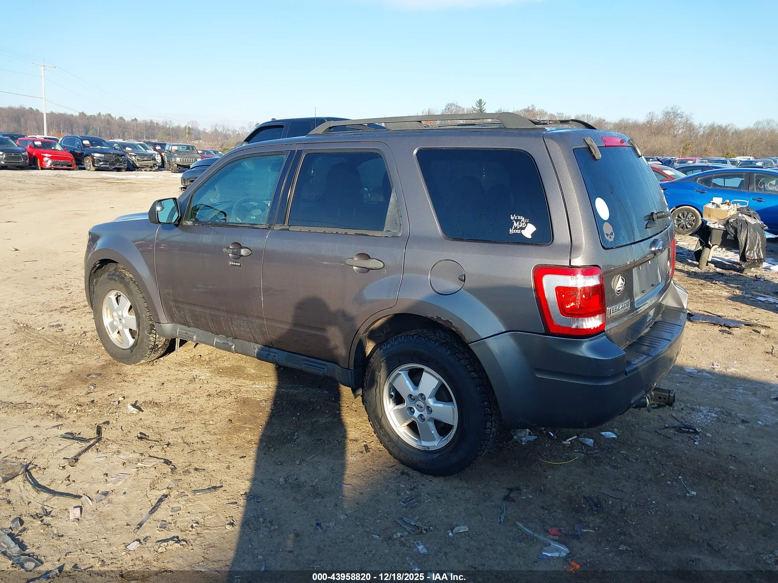 2012 Ford Escape Xlt Gray vin: 1FMCU9D70CKB38087