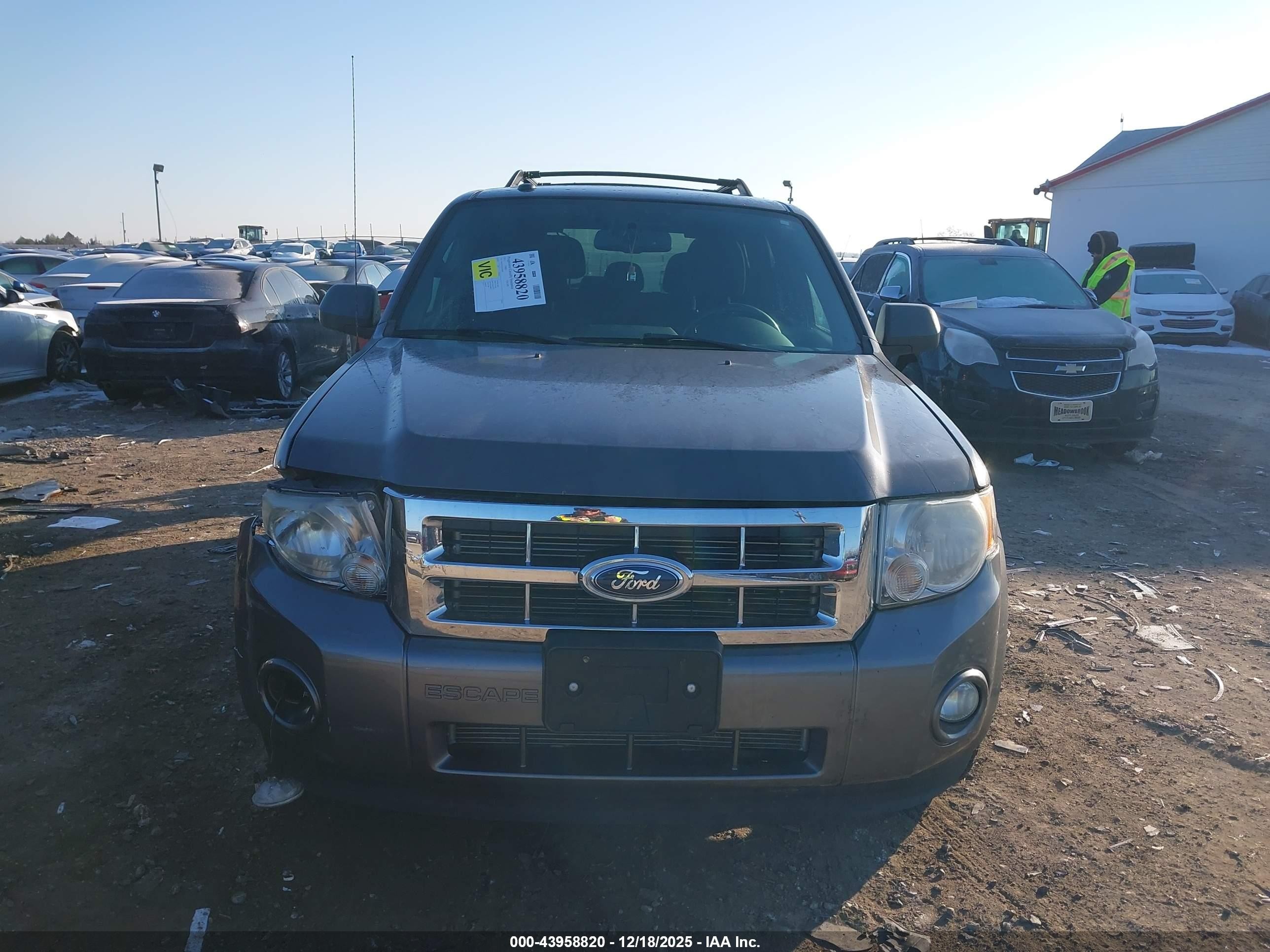 2012 Ford Escape Xlt Gray vin: 1FMCU9D70CKB38087
