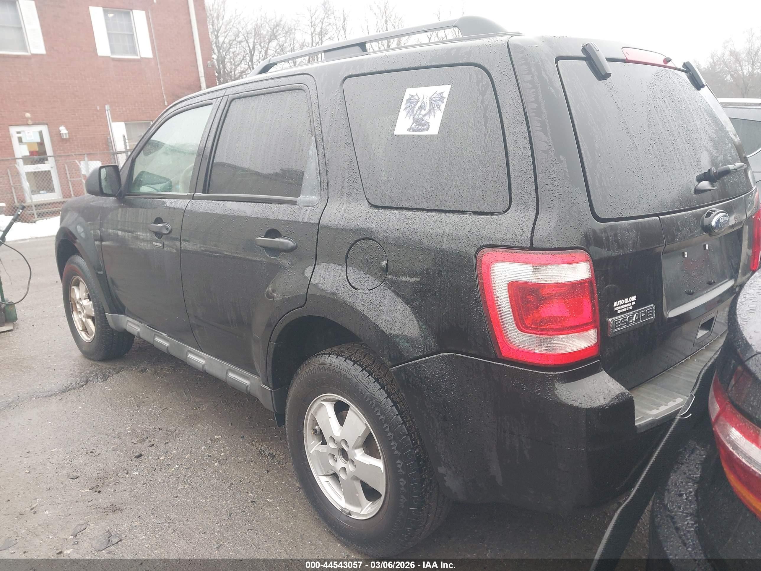 2012 Ford Escape Xlt Black vin: 1FMCU9D70CKB47081