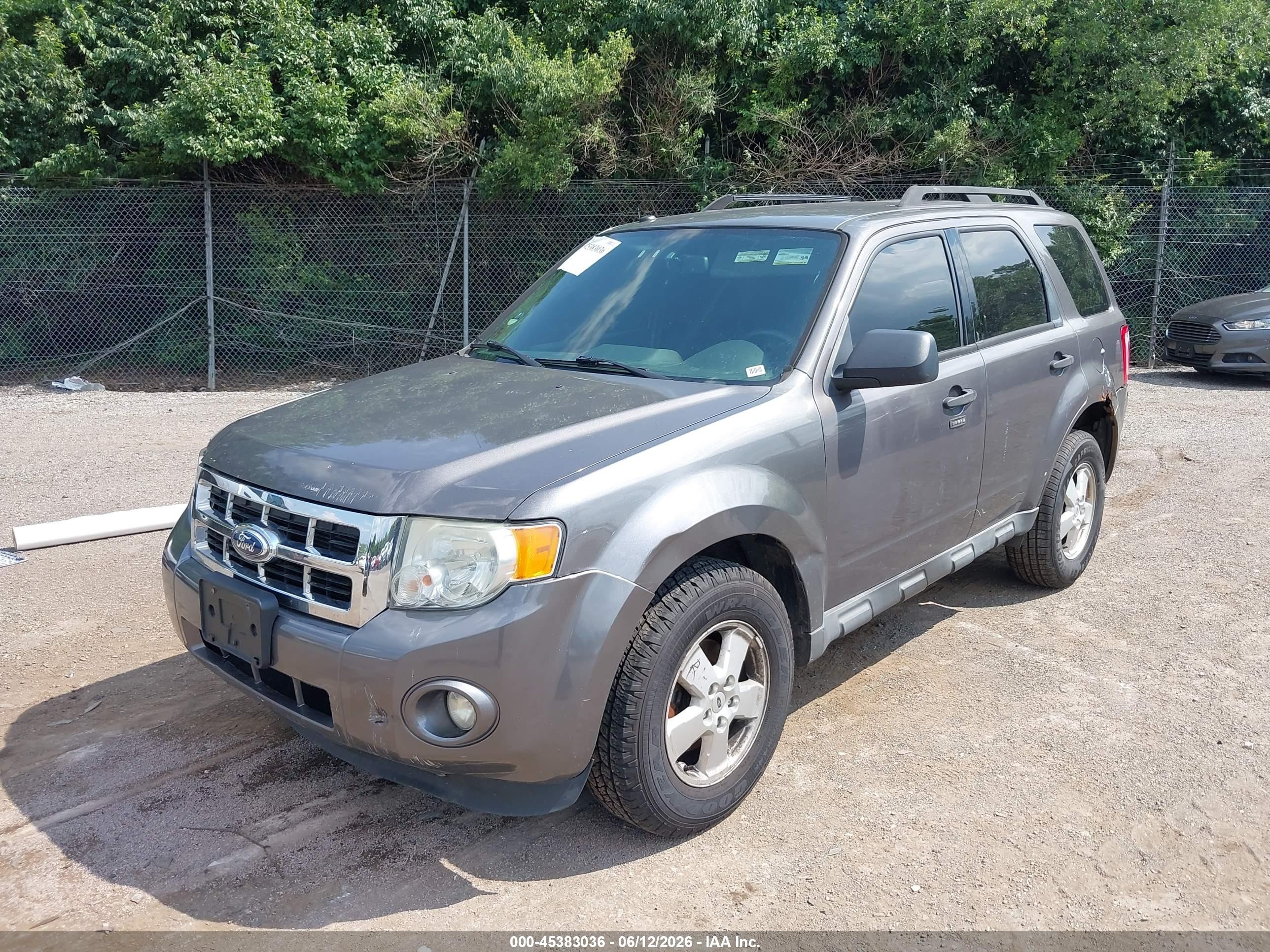 2012 Ford Escape Xlt Gray vin: 1FMCU9D70CKB81571
