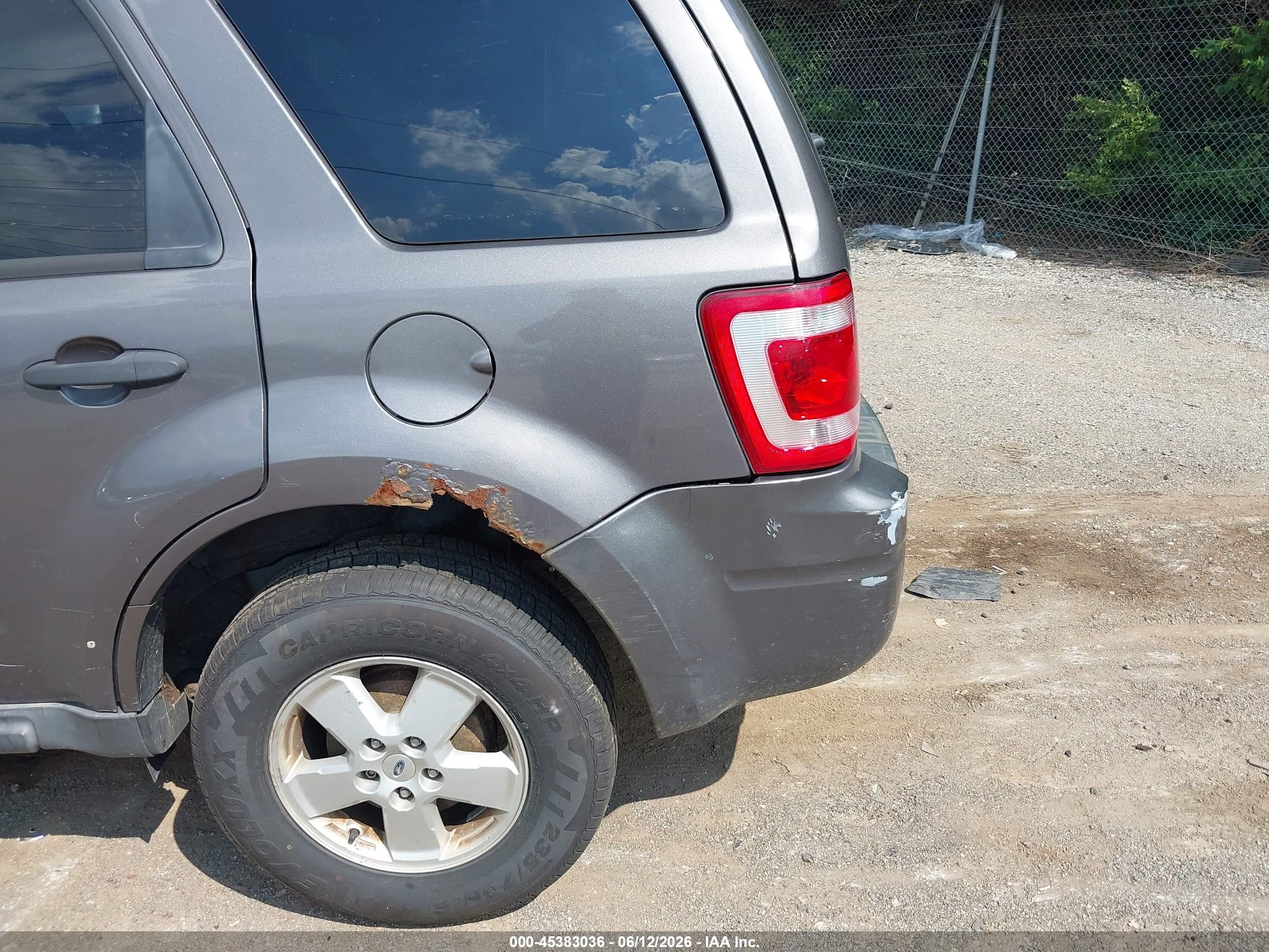 2012 Ford Escape Xlt Gray vin: 1FMCU9D70CKB81571