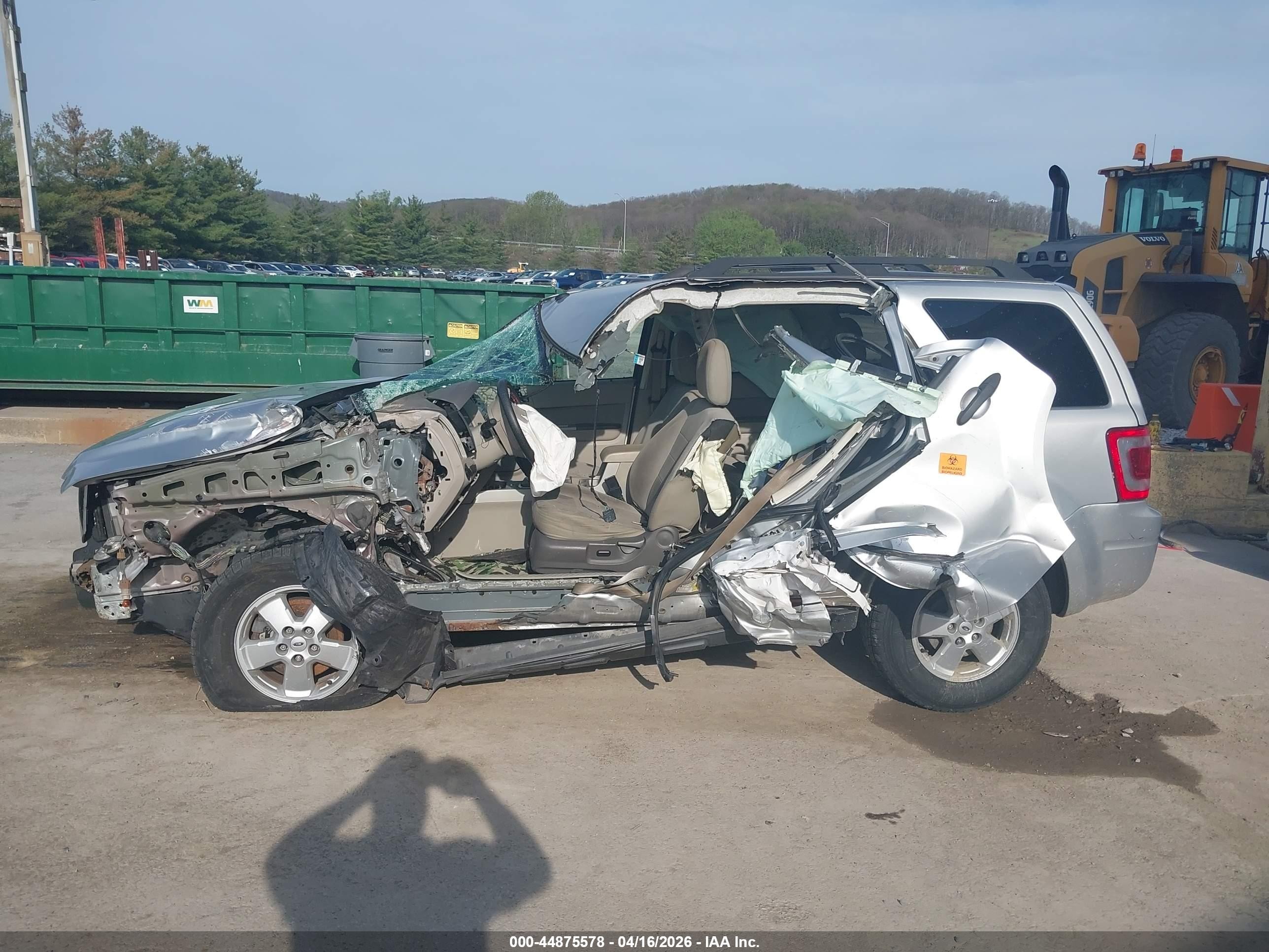 2012 Ford Escape Xlt Silver vin: 1FMCU9D70CKB94112