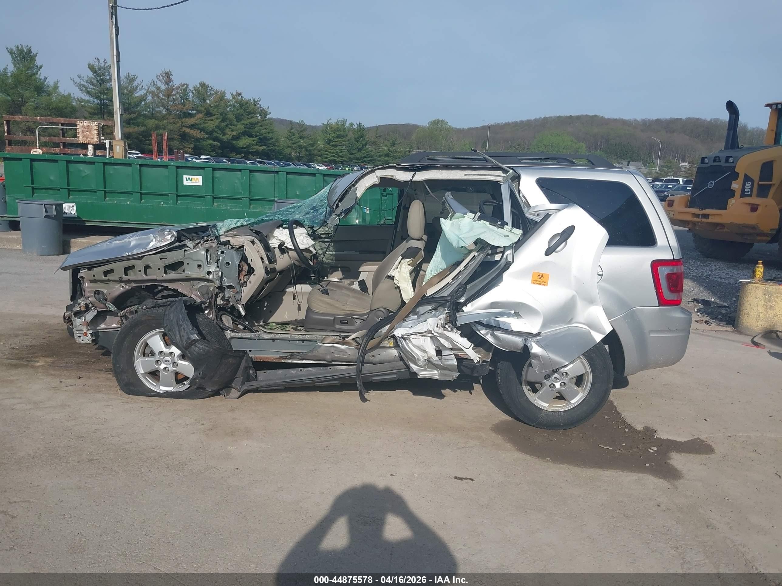 2012 Ford Escape Xlt Silver vin: 1FMCU9D70CKB94112
