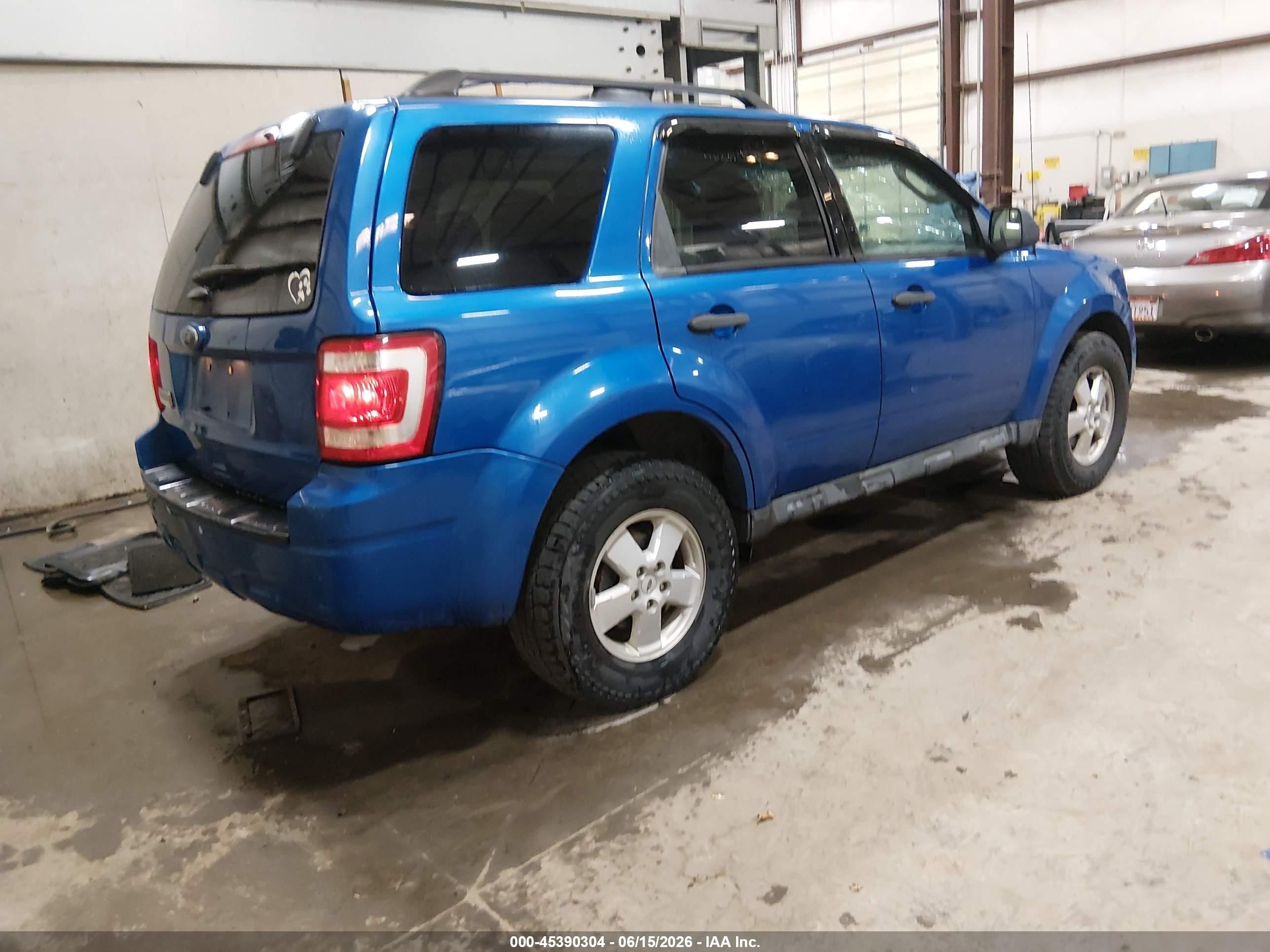 2012 Ford Escape Xlt Blue vin: 1FMCU9D70CKC26072