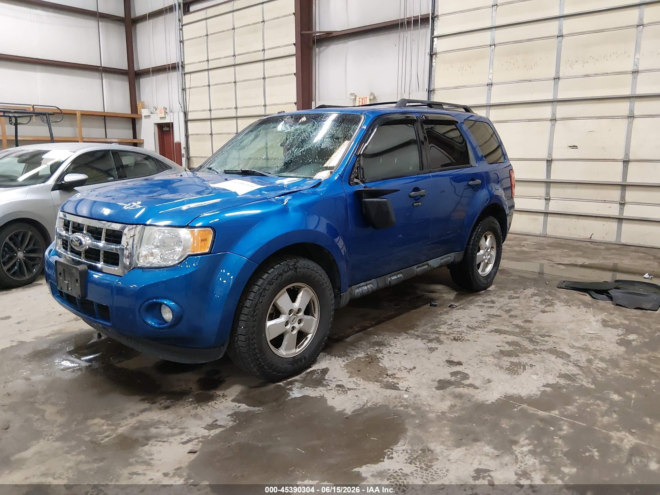 2012 Ford Escape Xlt Blue vin: 1FMCU9D70CKC26072