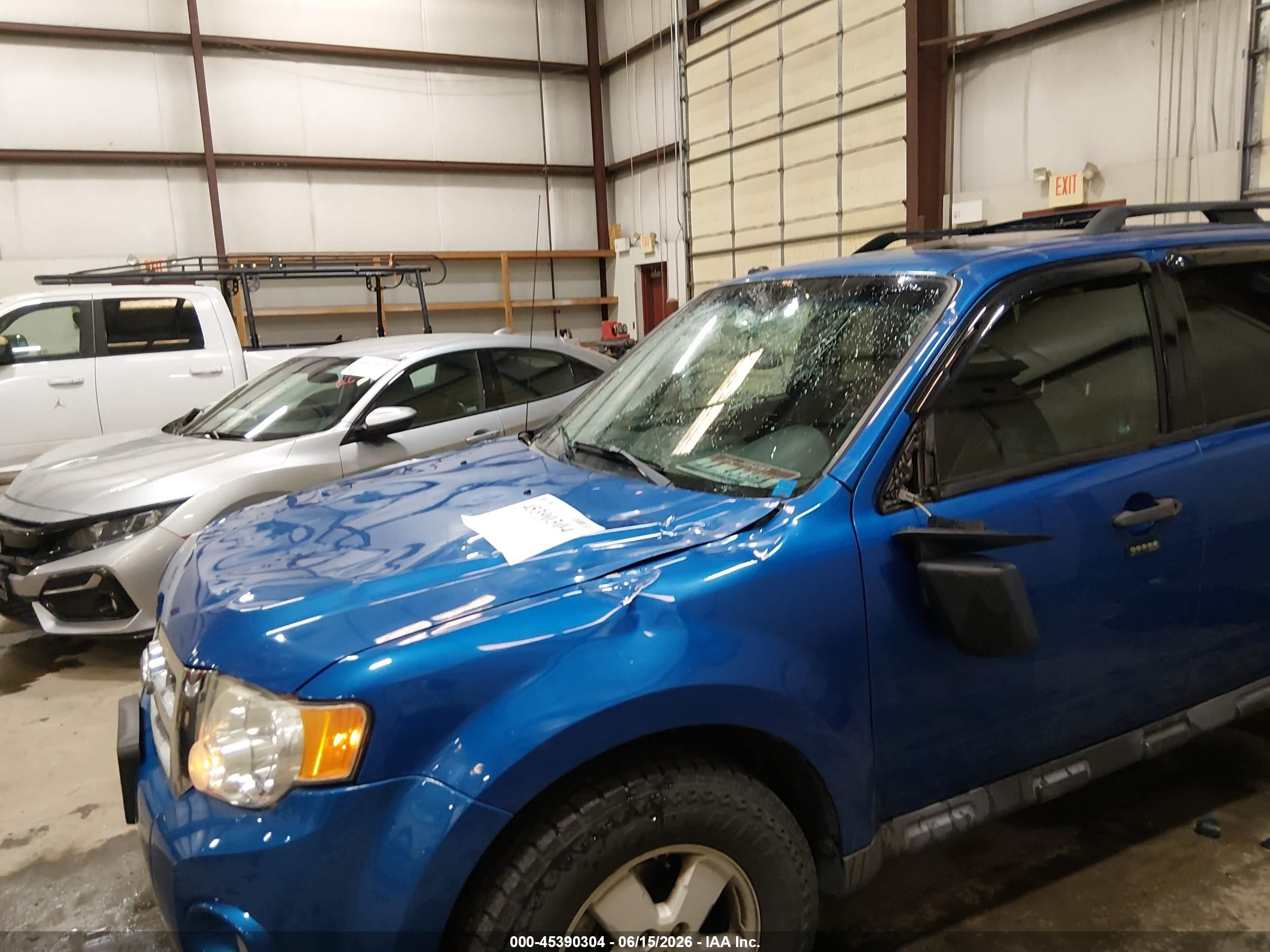 2012 Ford Escape Xlt Blue vin: 1FMCU9D70CKC26072